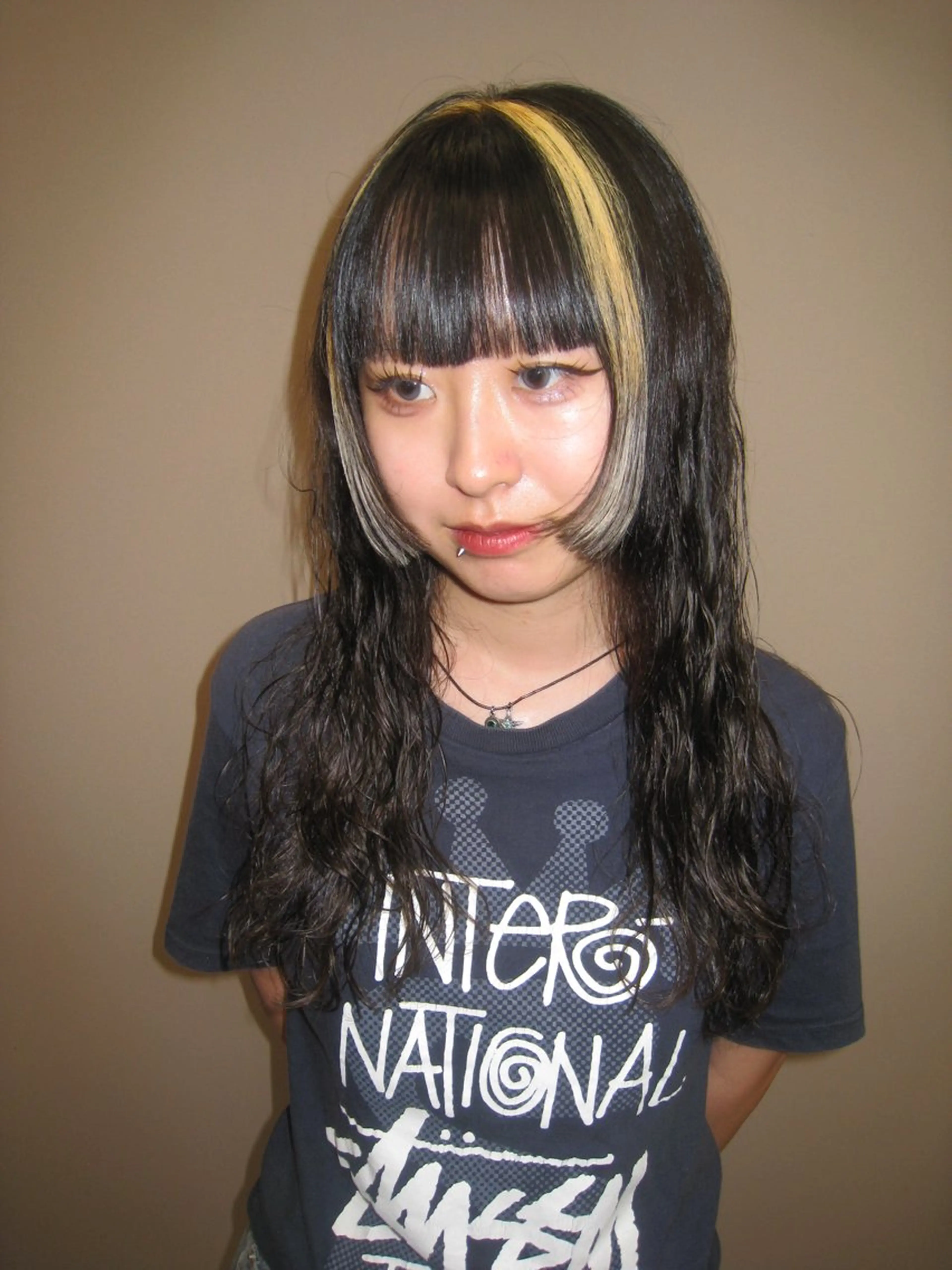 ロング 兼松 佑華のヘアスタイル