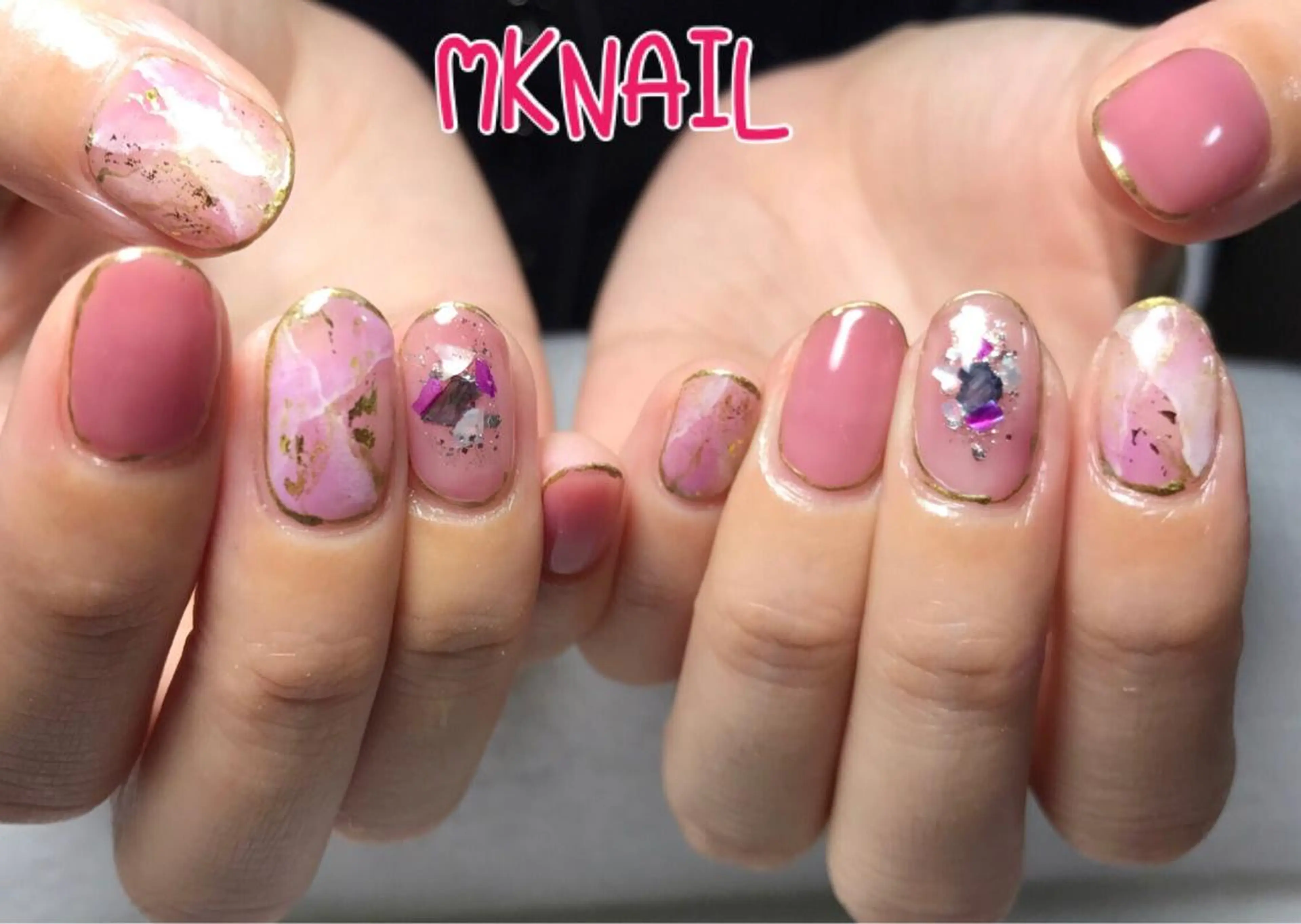 ネイル ハンドネイル MK NAILのネイルデザイン
