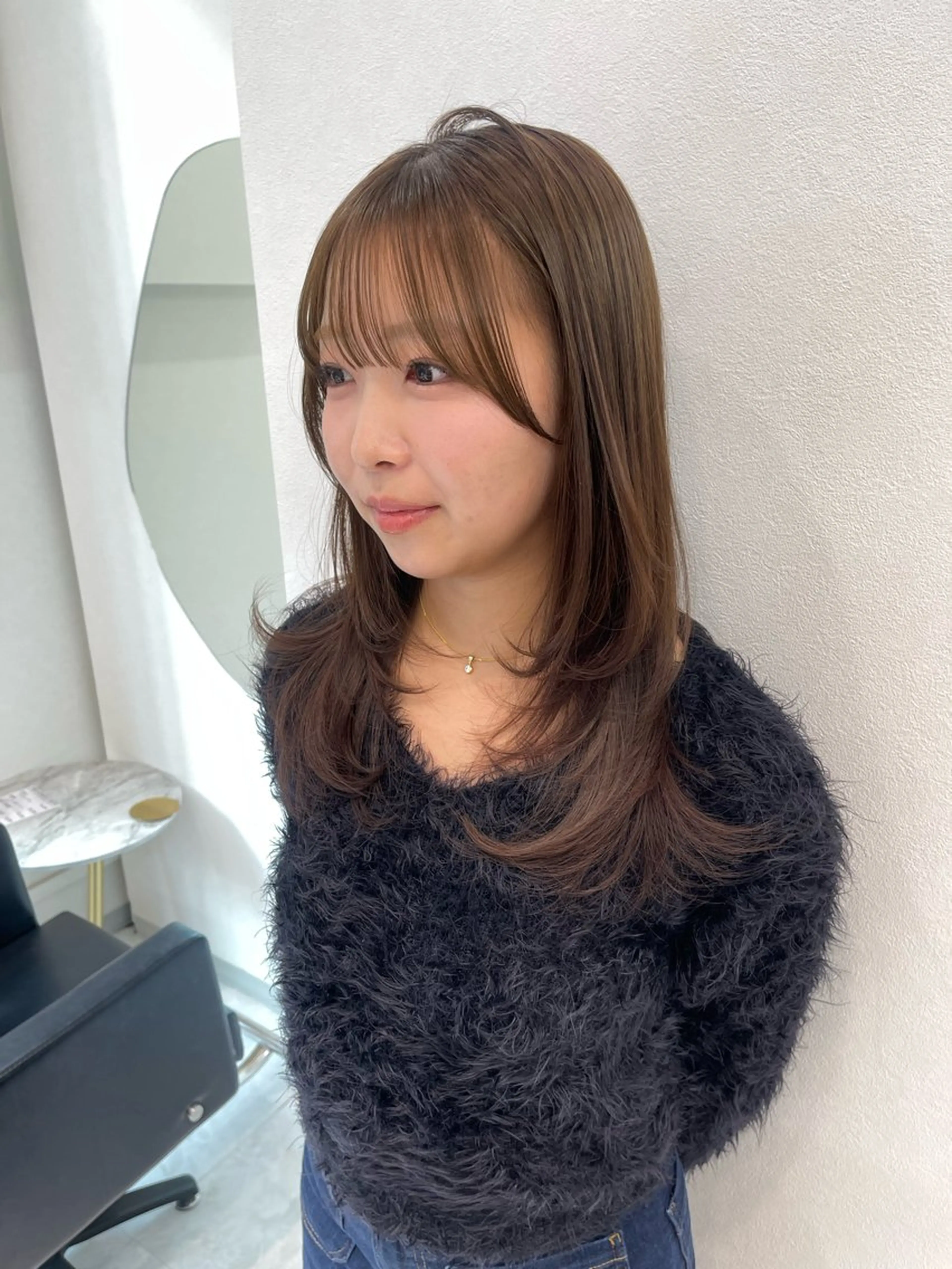 カット TENSHO ハイトーンレイヤーのヘアスタイル