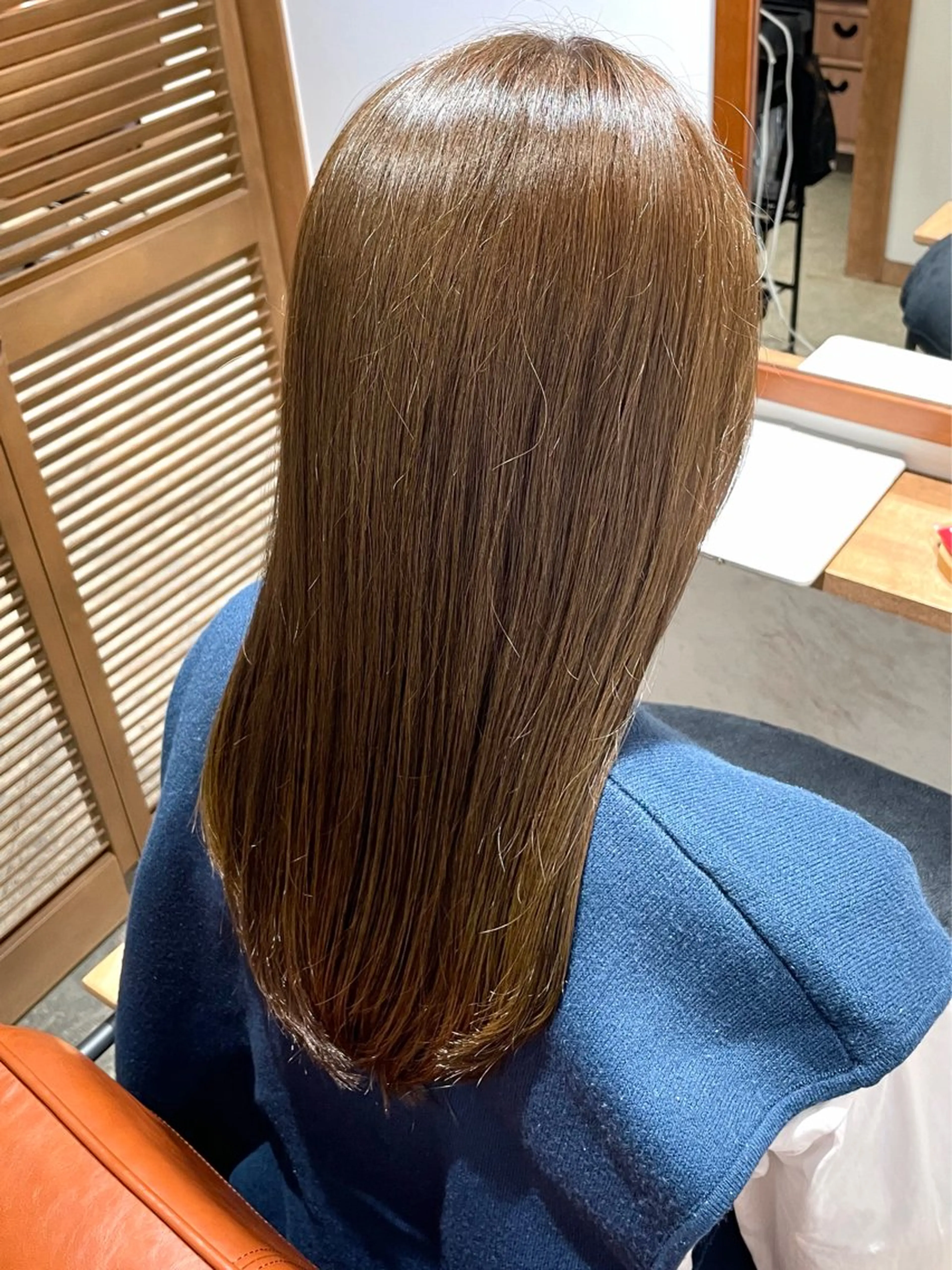 ロング カラー ベージュ/ 髪質改善 /末田柊希のヘアスタイル