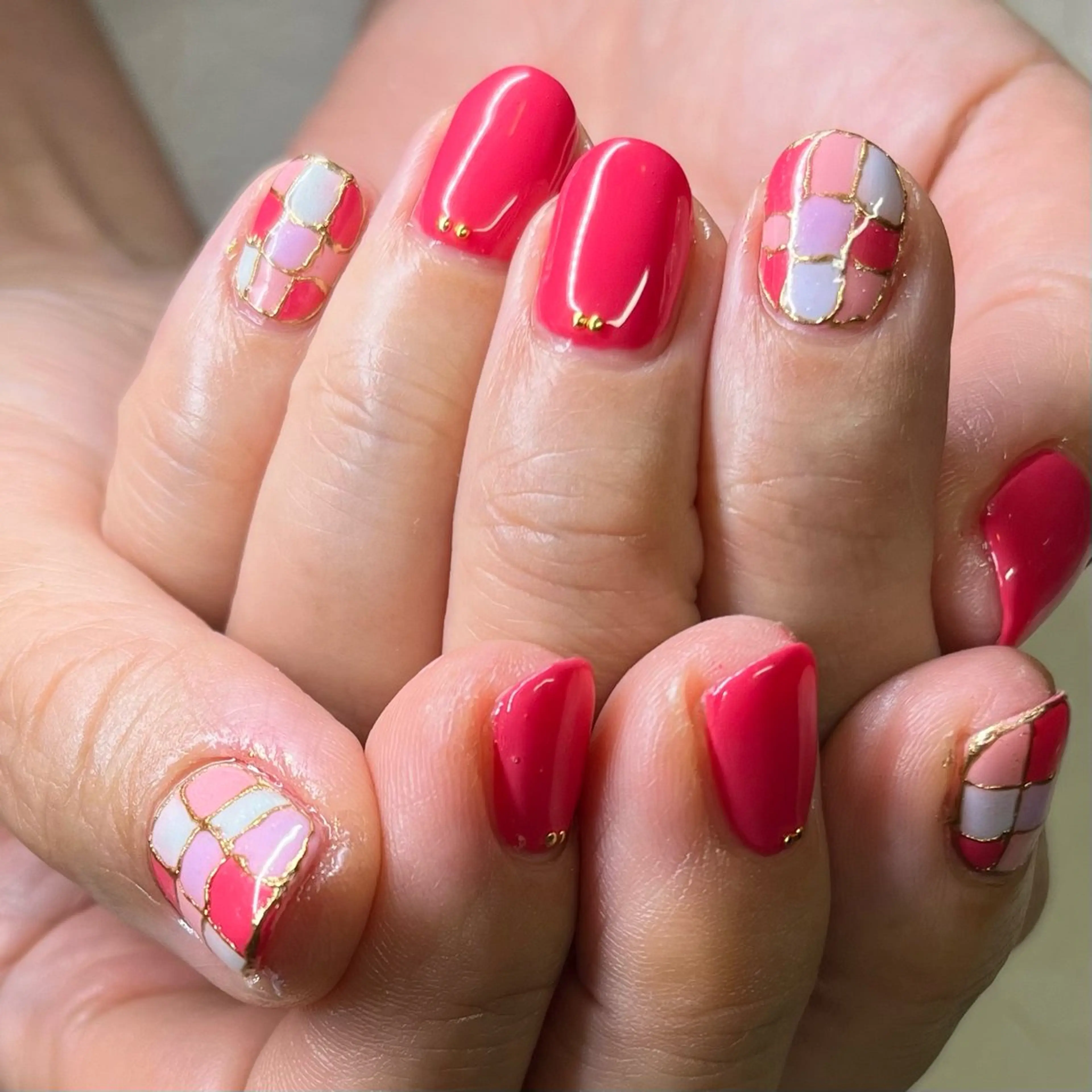 ネイル ハンドネイル ネイルスタジオ コスタ•デルマールのネイルデザイン