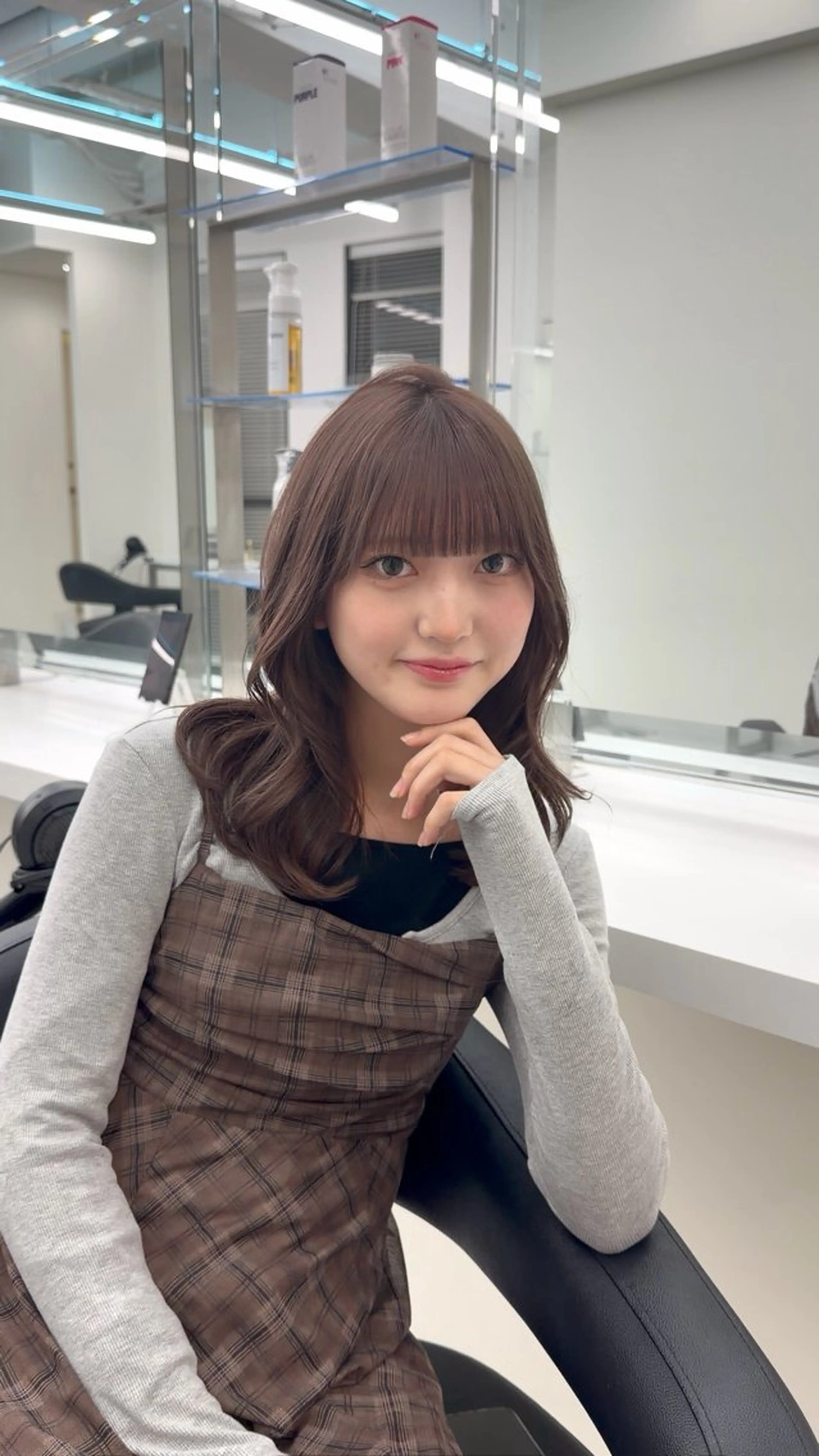 ミディアム カラー ガーリーstyle ❤︎misaki🏹のヘアスタイル