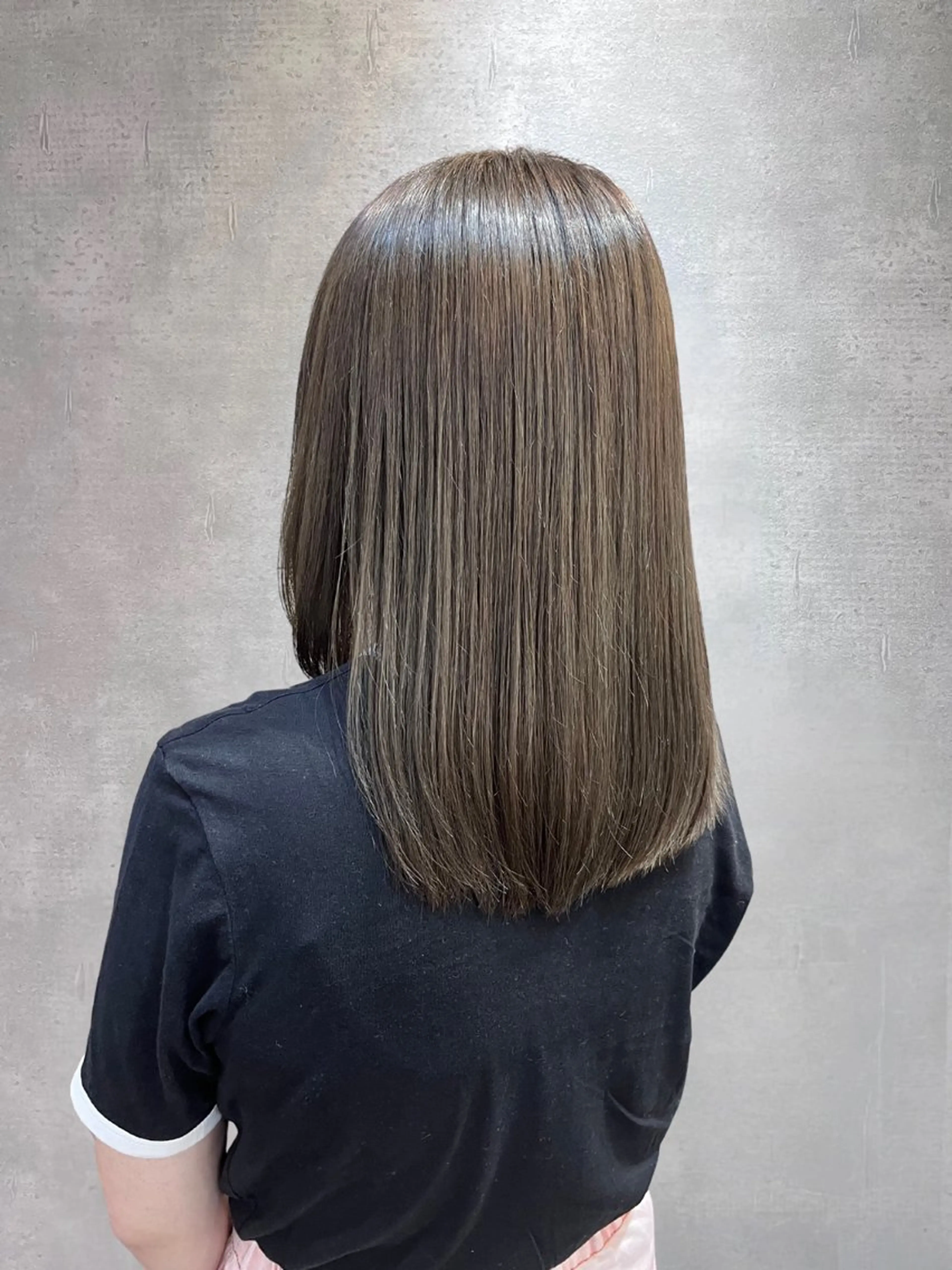 ミディアム カット ヘアカラー 🩵REGALO🤍 KAORI🩵水戸のヘアスタイル