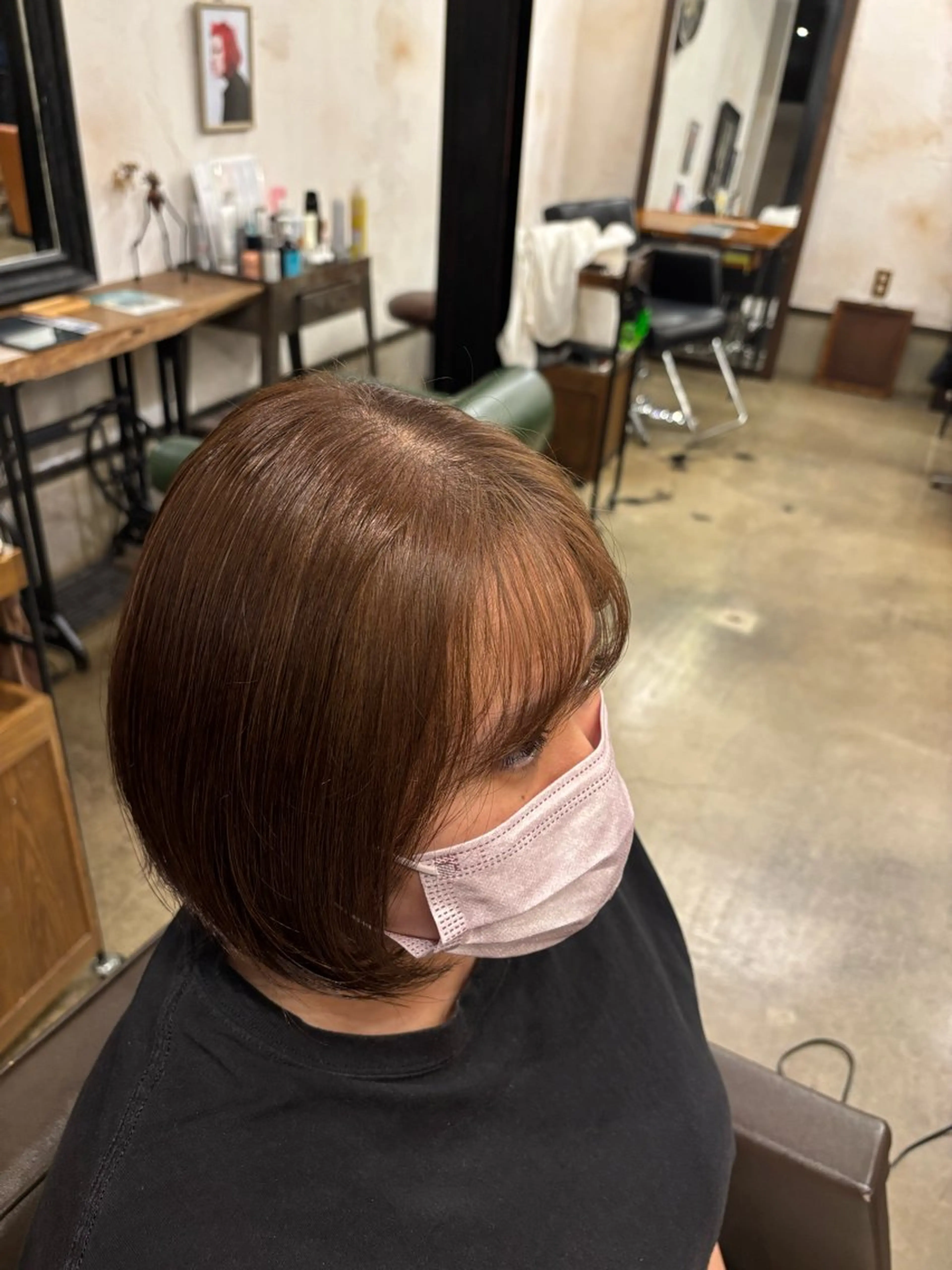 ミディアム ヘアカラー 🎀くがや あいり🎀のヘアスタイル