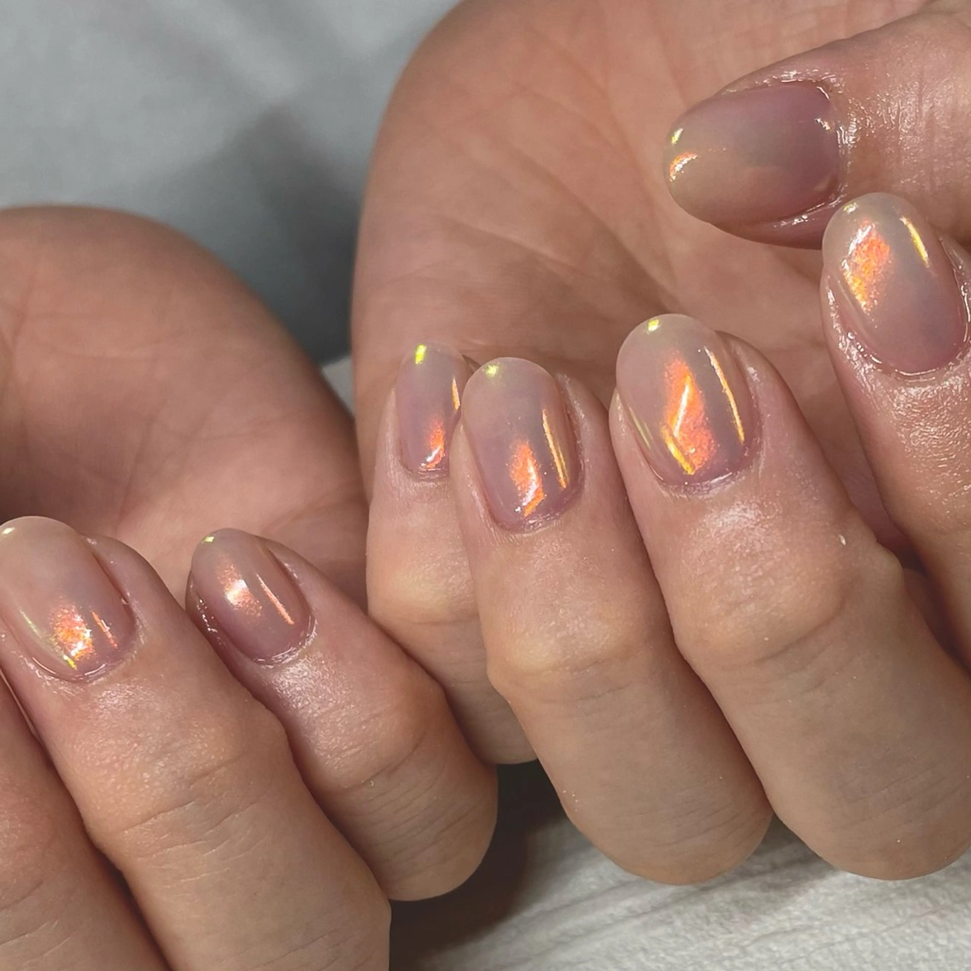 ハンドミラーワンカラー🩷オフありの写真