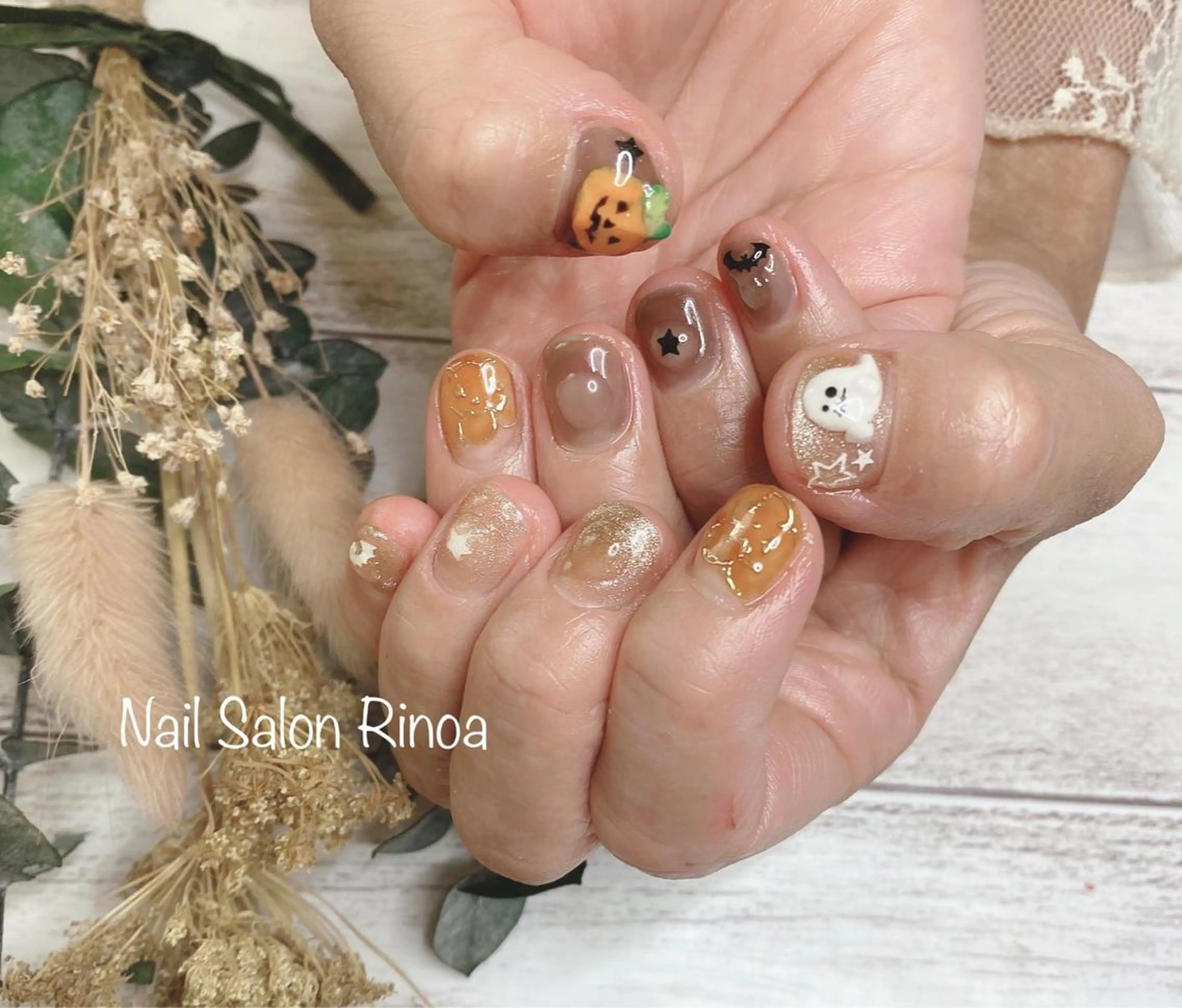 ネイル Nail Salon Rinoaのネイルデザイン