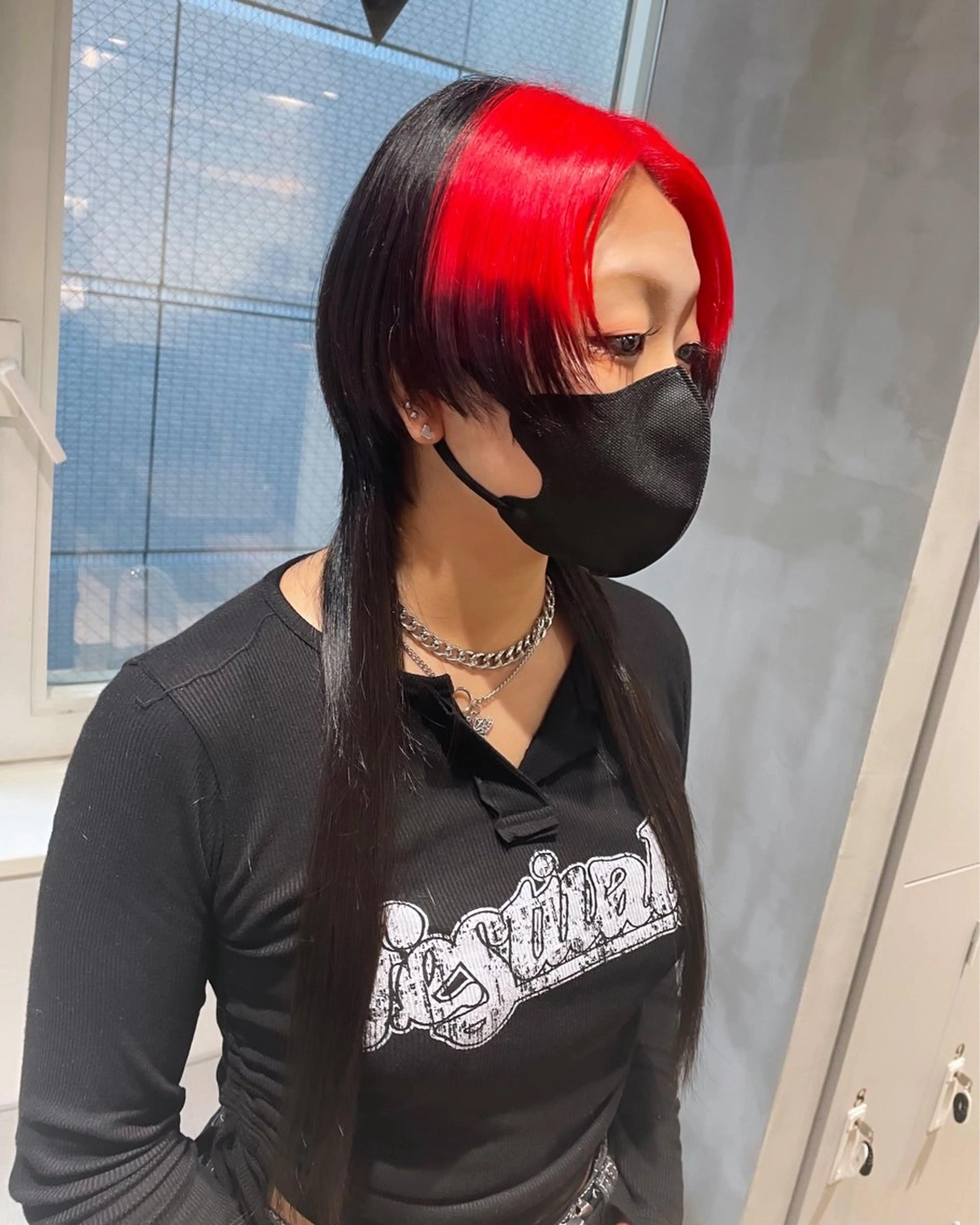 ショート カラー ヘアアレンジ デザインカラー エクステ ヘアカラー エクステ 🎀プルエクステ みまひかる🎀のヘアスタイル