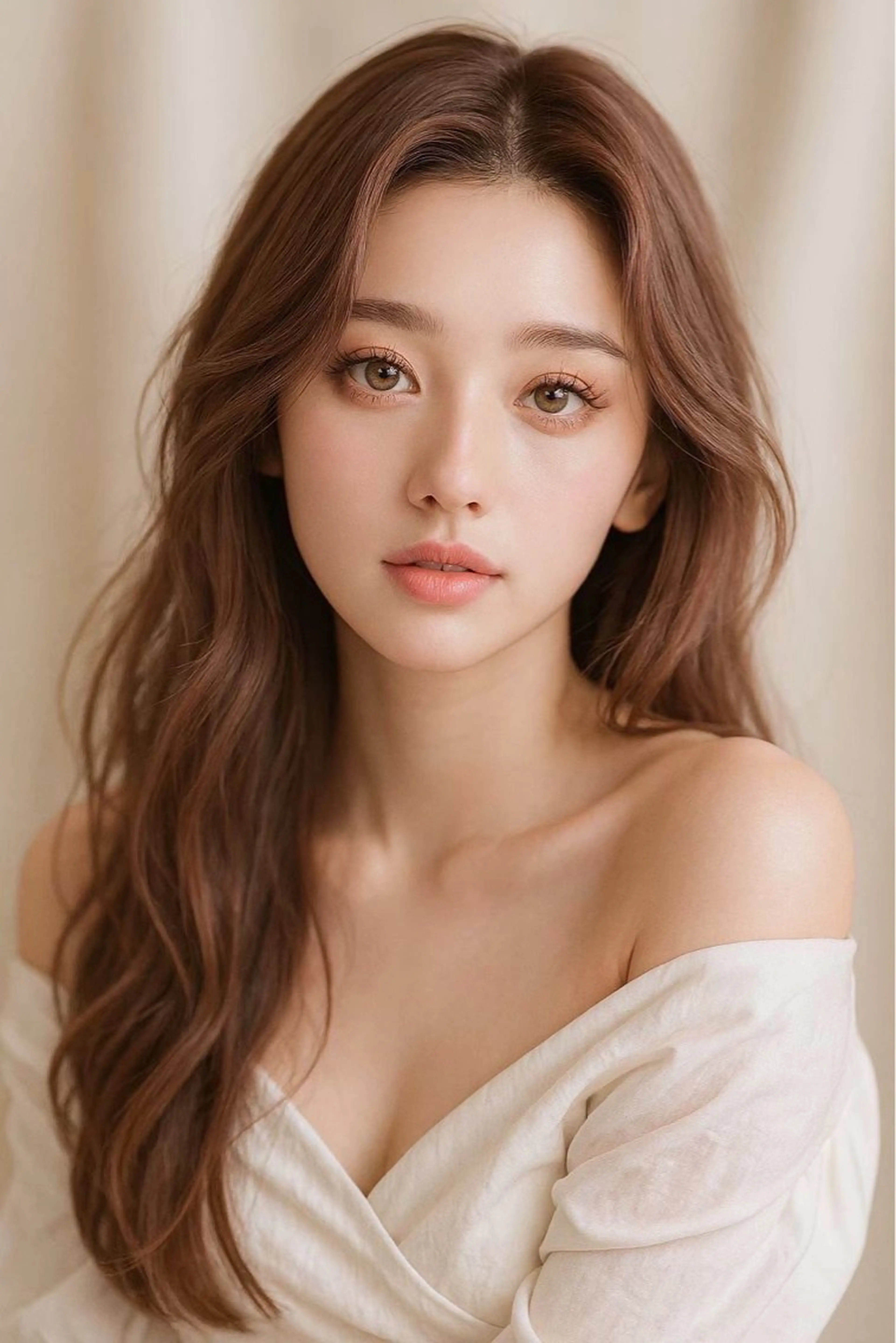 ロング カラー ヘアアレンジ 朝田 拓実のヘアスタイル