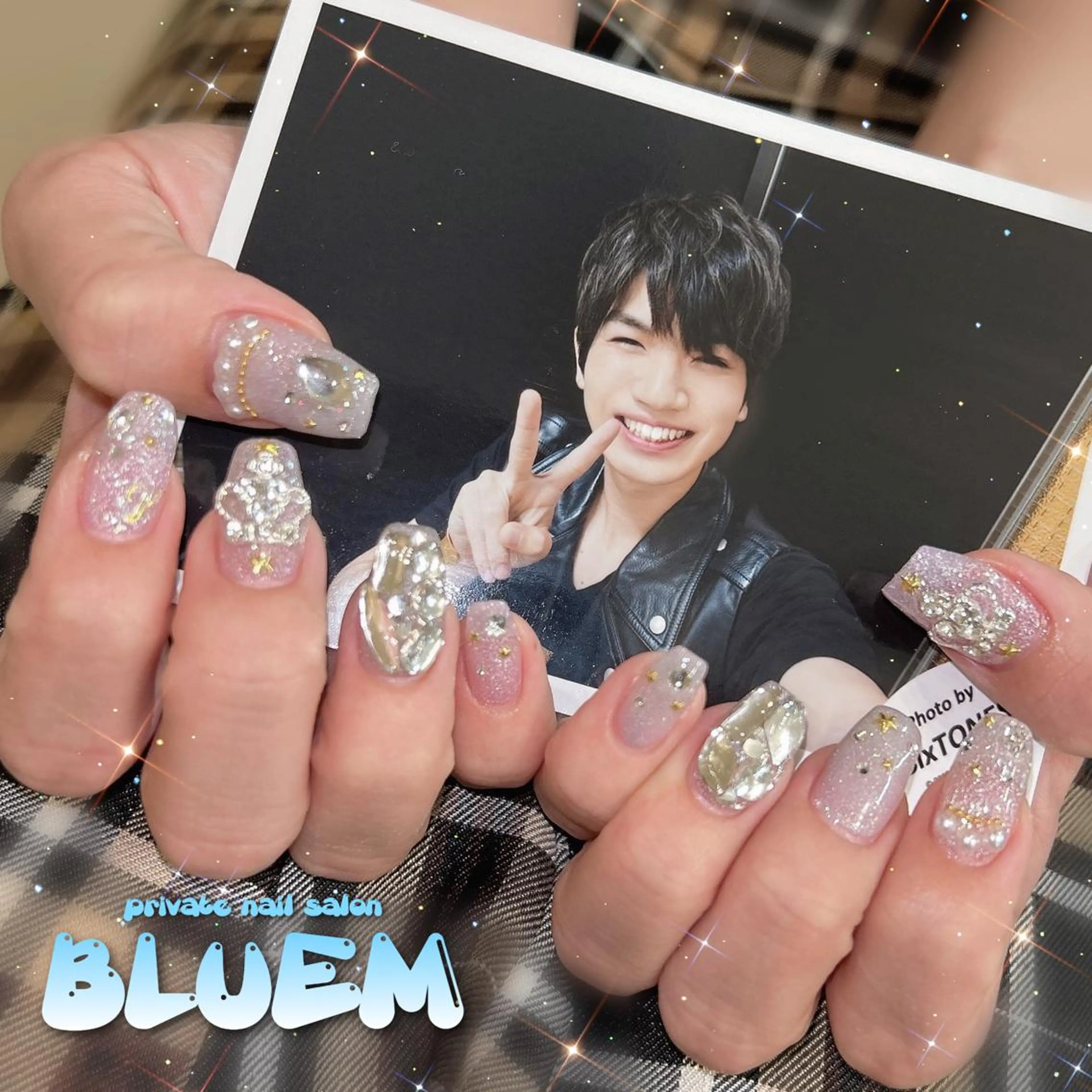 ネイル ハンドネイル BLUEM なな🐶のネイルデザイン