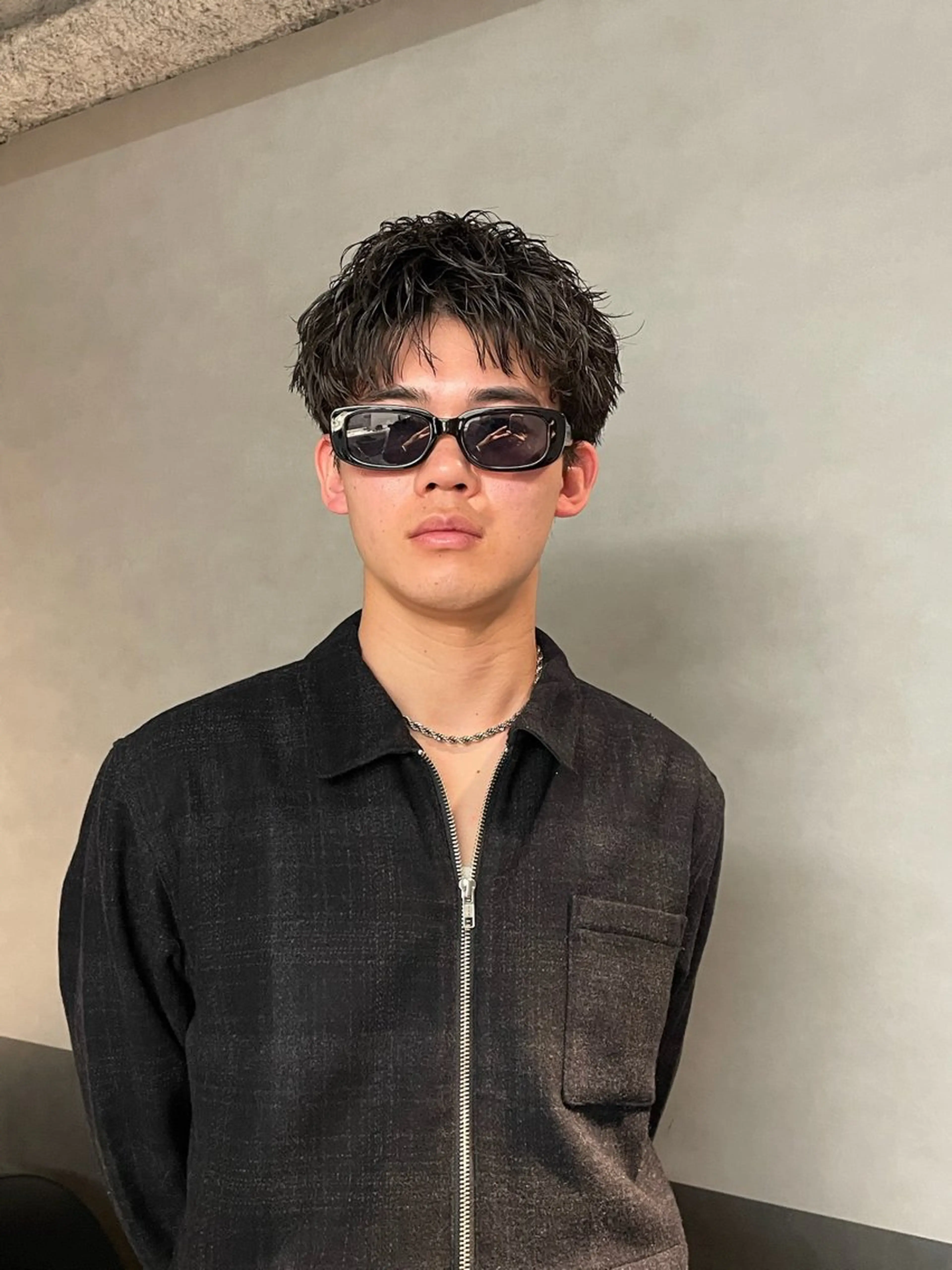 ショート メンズ 刈り上げ ショートヘア Ace栄所属・メンズ専門/栄/ パーマ特化/ゆうとのヘアスタイル