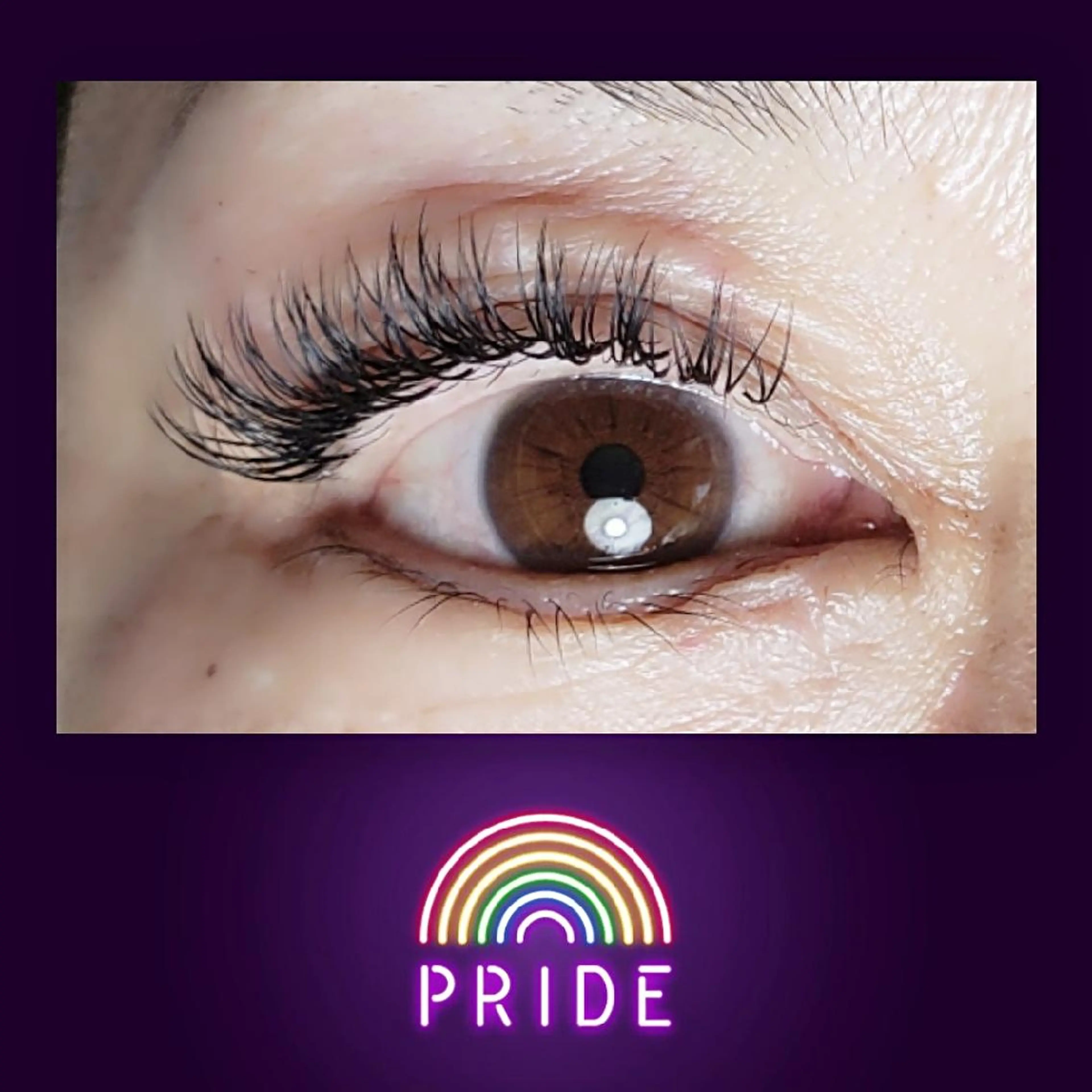 マツエク・マツパ Cカール フラットラッシュ Rouge ・ K  　のマツエク・マツパデザイン