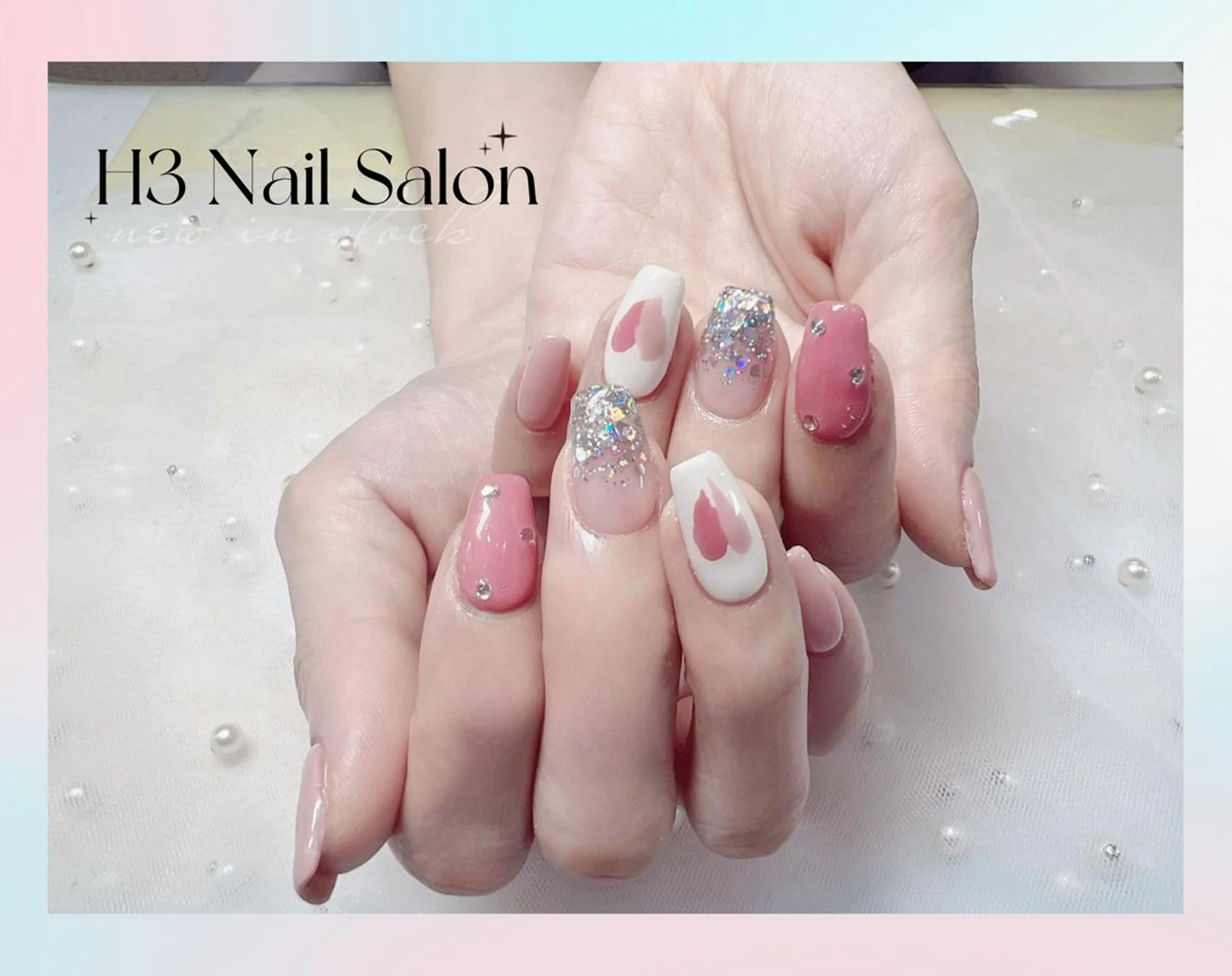 ミディアム DoReMi サロン ダンダンのネイルデザイン