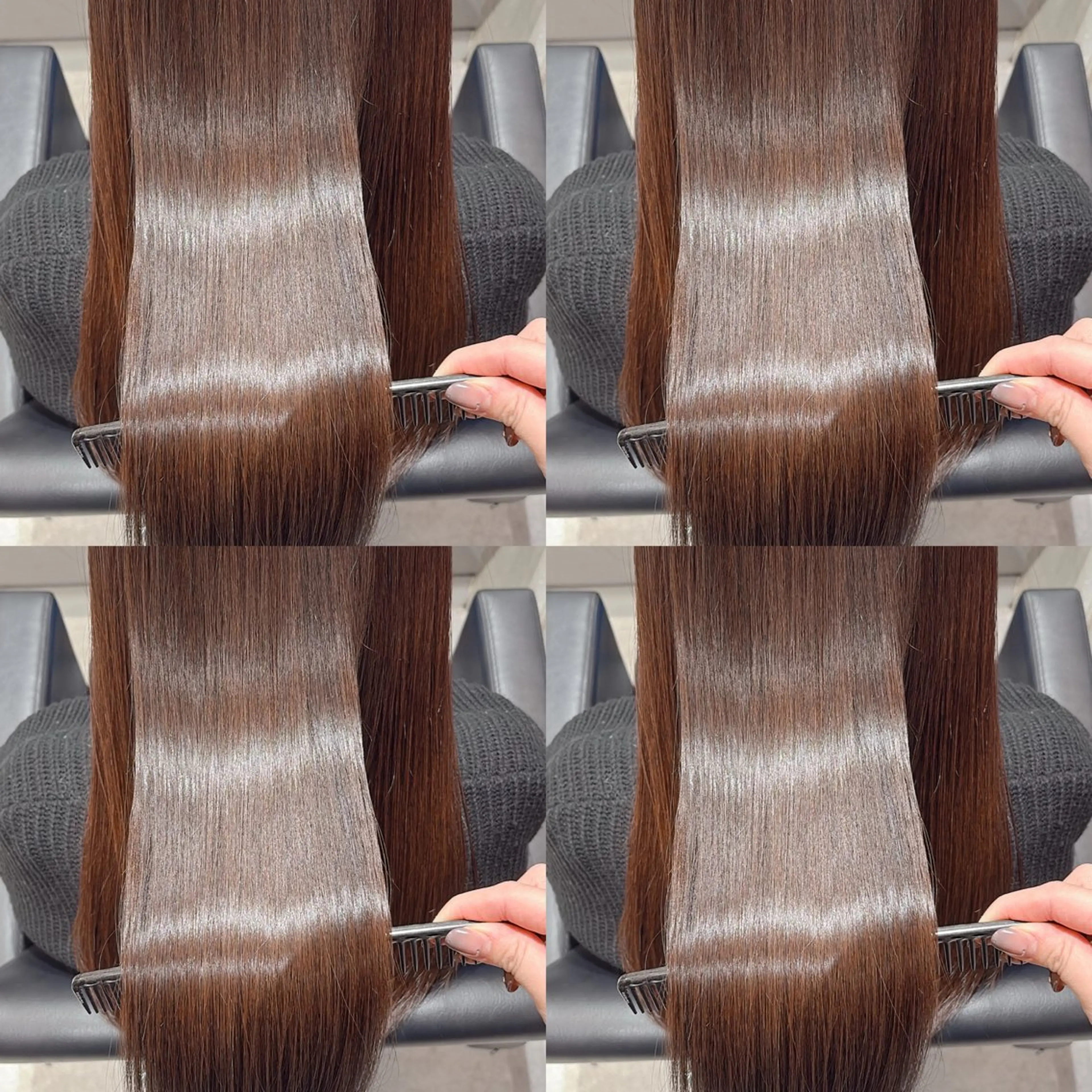 セミロング カラー カット ヘアカラー 縮毛矯正 Minami. 🩵 再現性特化ヘアのヘアスタイル