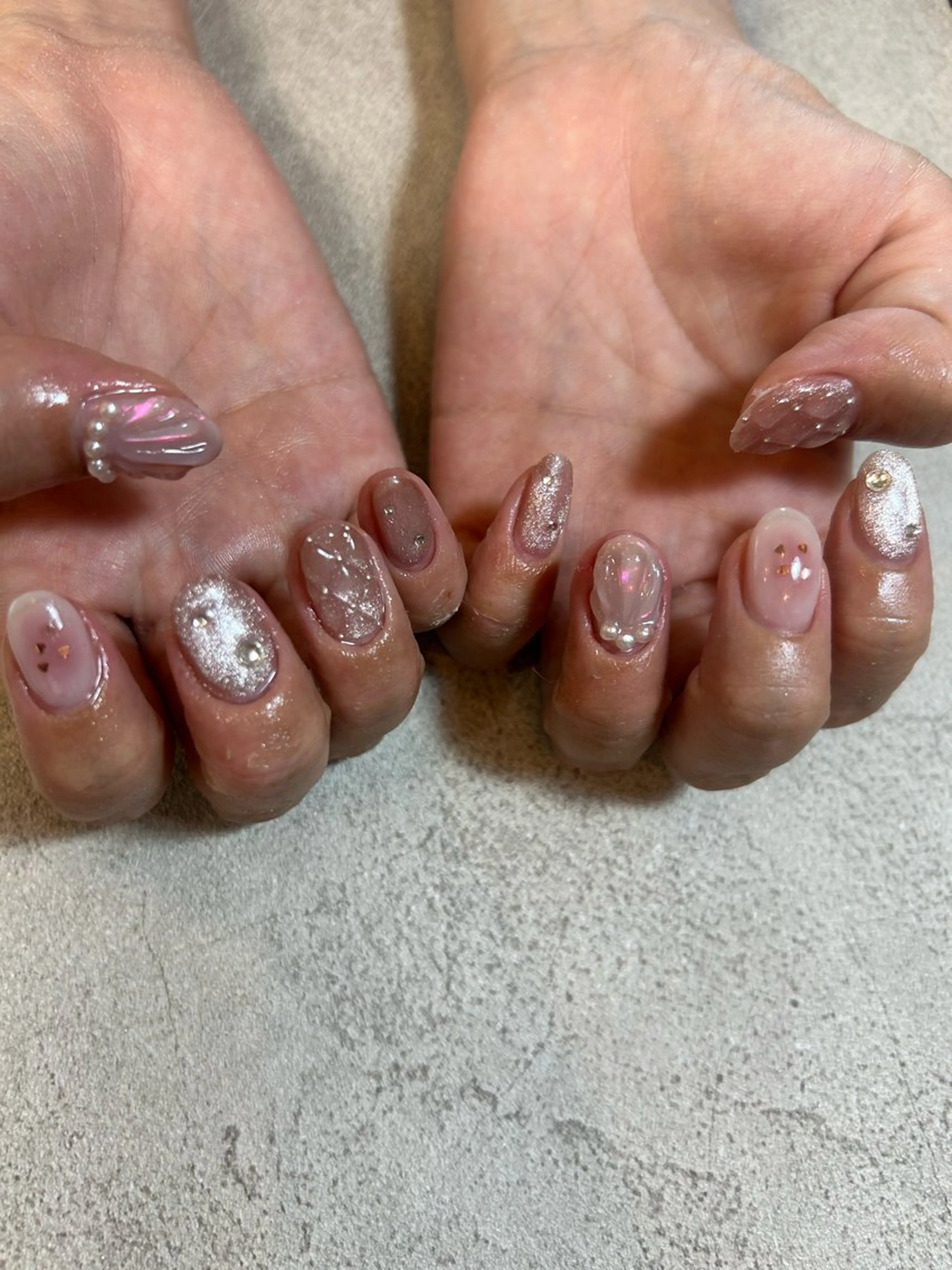 ネイル amunail所属・浦川 歩のネイルデザイン