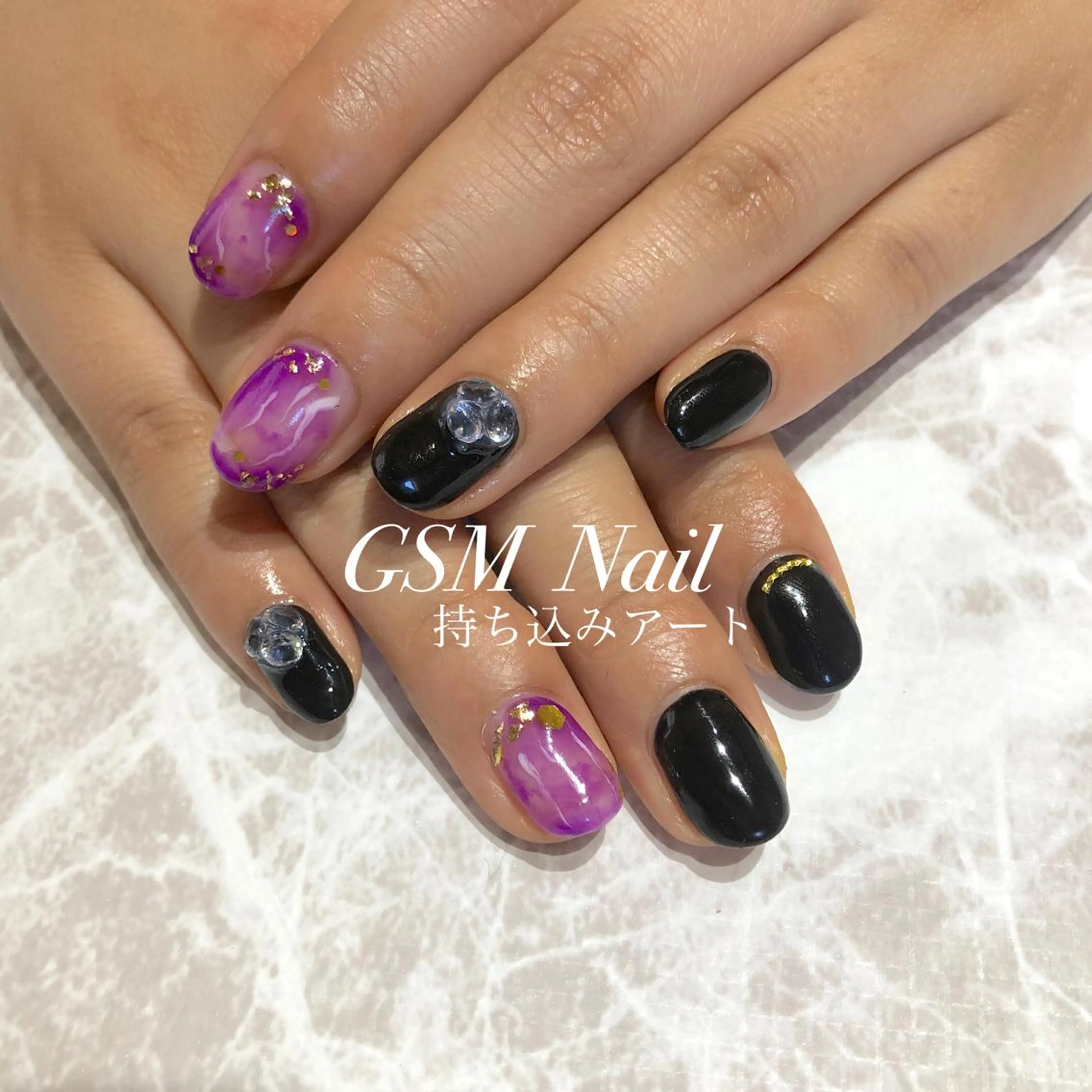 ネイル ハンドネイル nail salon GSMのネイルデザイン