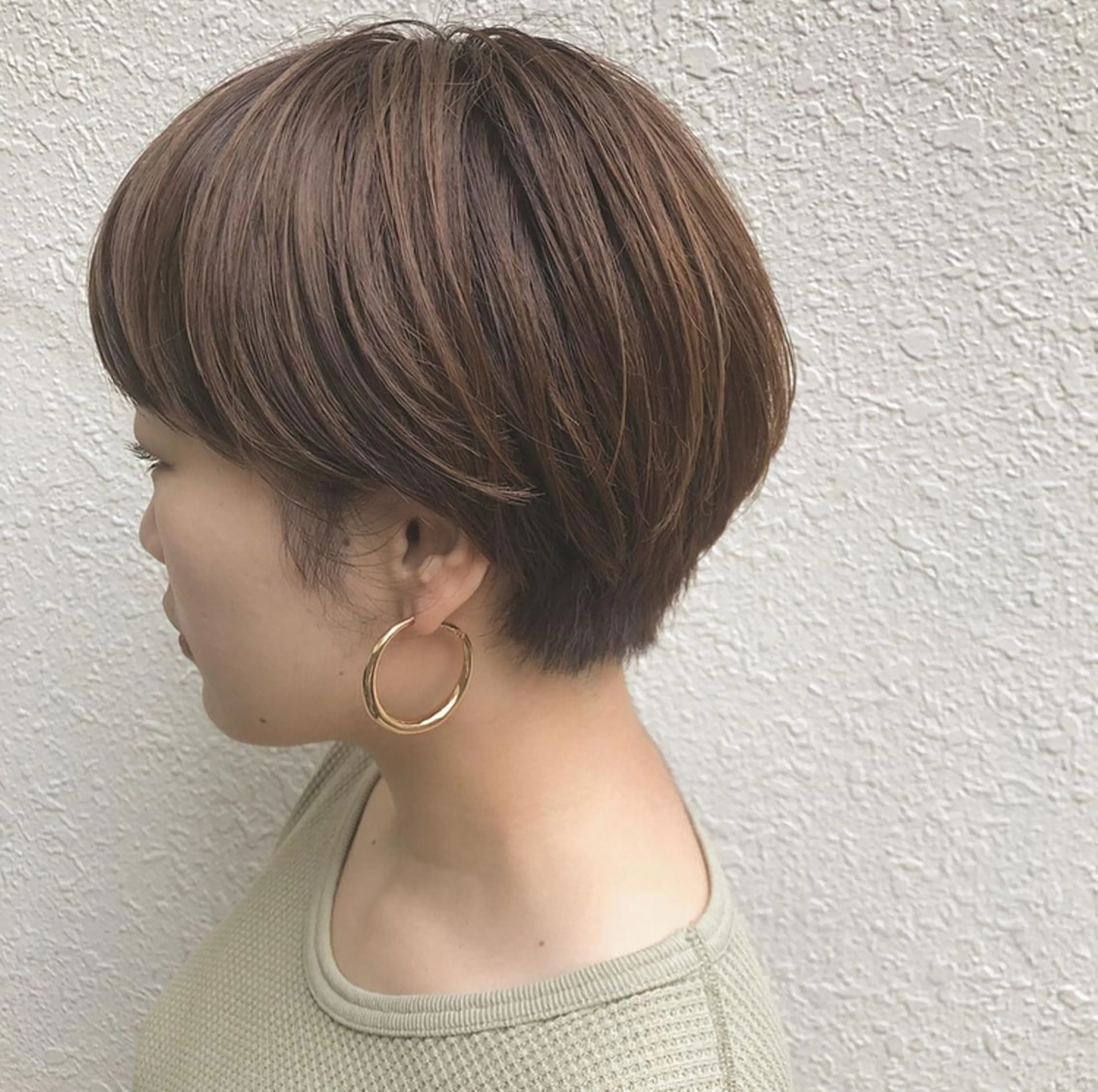 ショート カラー ベージュカラー ショートヘア ヘアカラー 三橋 和希のヘアスタイル