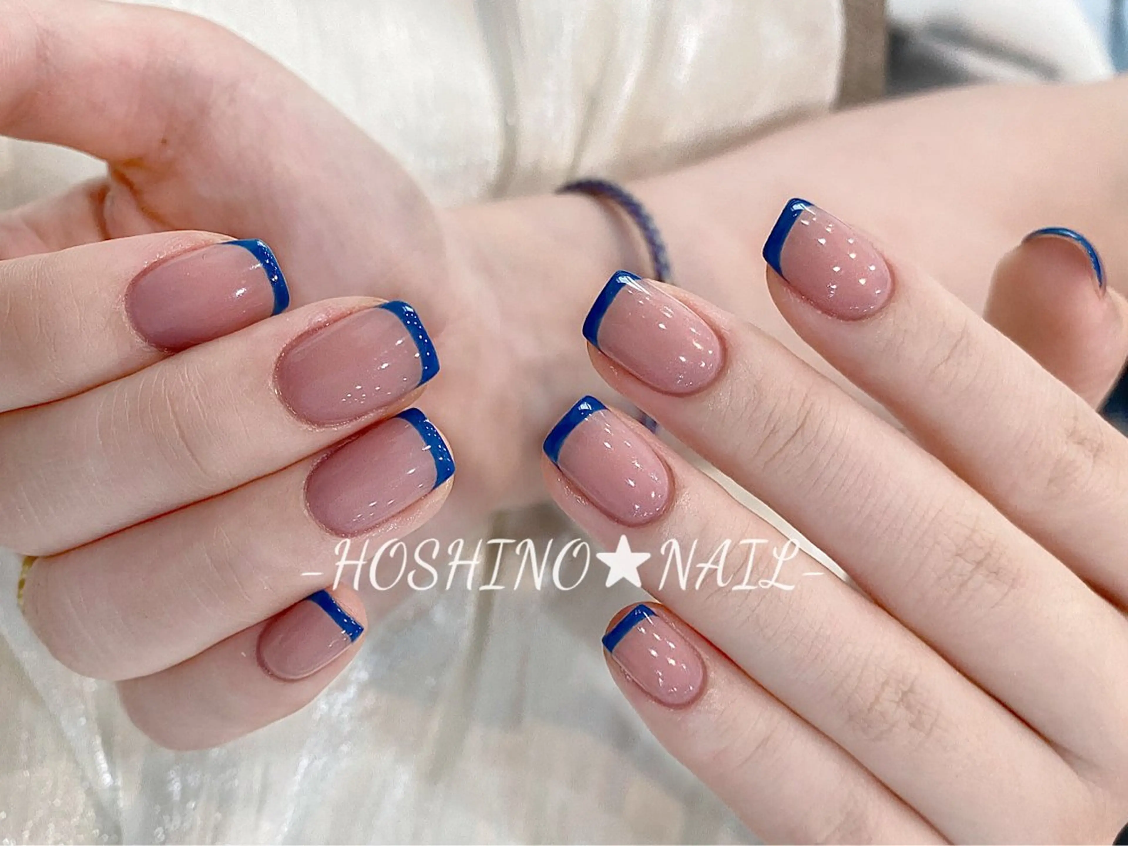 ネイル オーロラネイル チークネイル ドット フットネイル フレンチネイル ハンドネイル ★HOSHINO NAIL★新宿店のネイルデザイン