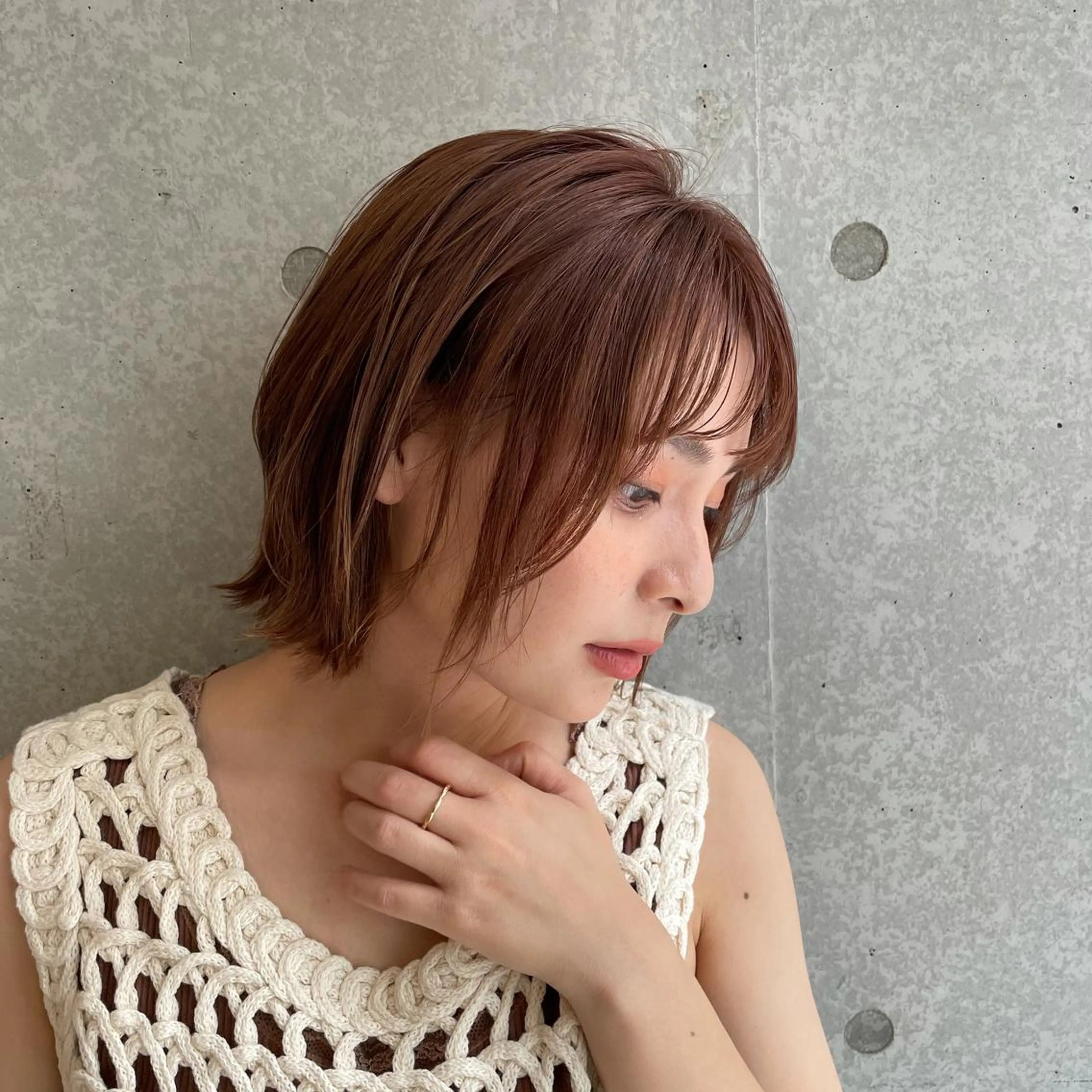 ミディアム 🧸ショートカット 🤎店長anju🪽のヘアスタイル