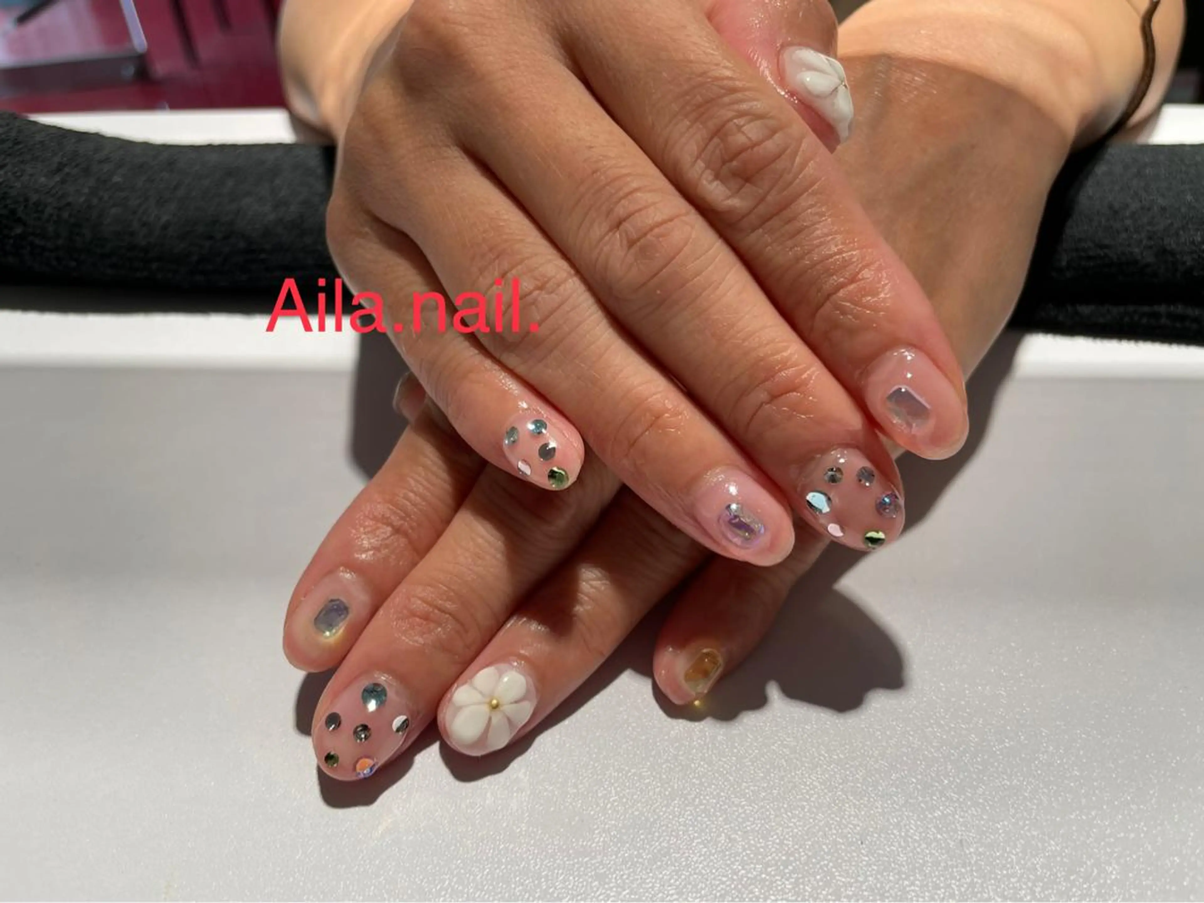 ネイル ハンドネイル フットネイル HAIR MAKE Aila所属・Aila.nail _F_AYUMIのネイルデザイン