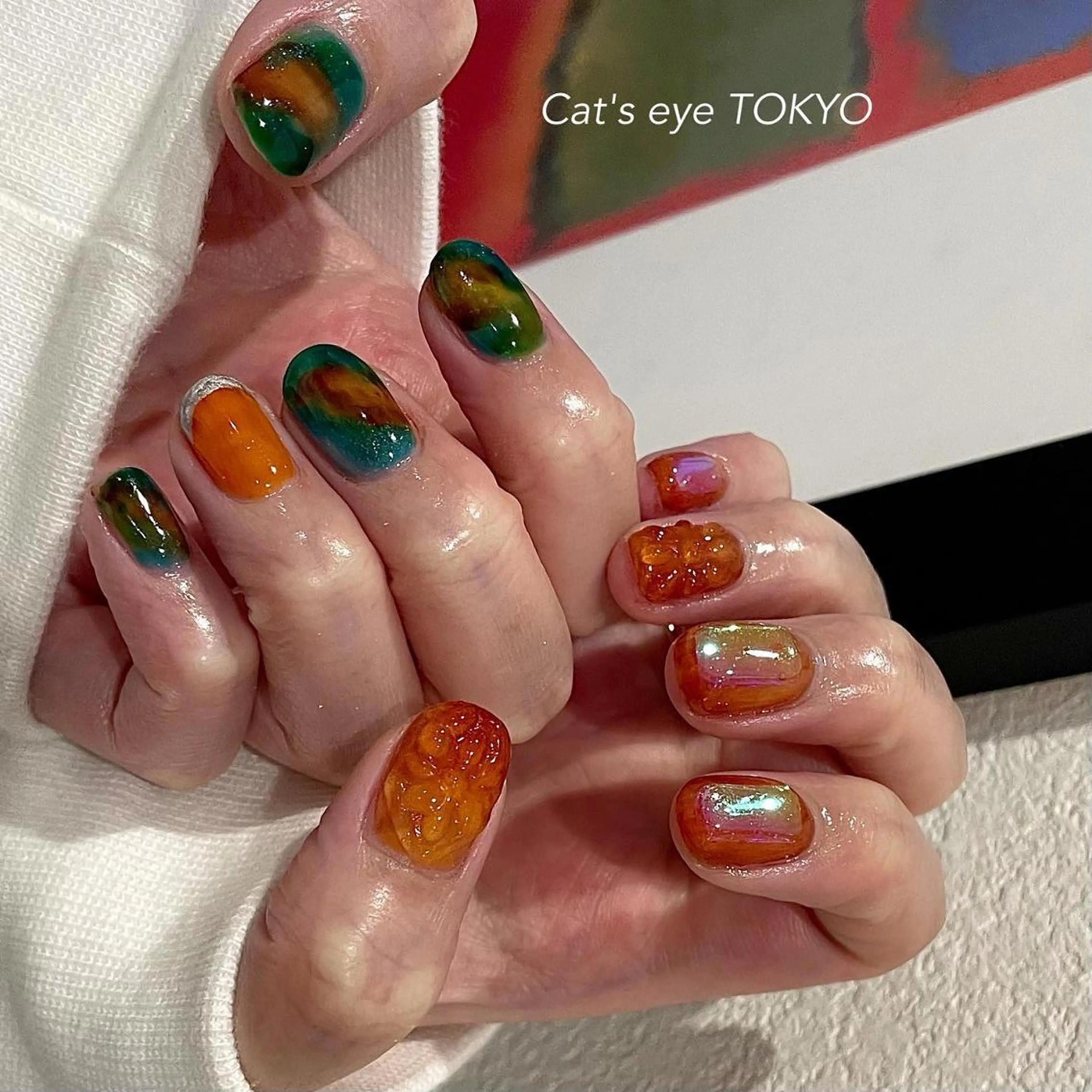 ネイル マツエク・マツパ Cat's eye TOKYO 新宿店のネイルデザイン