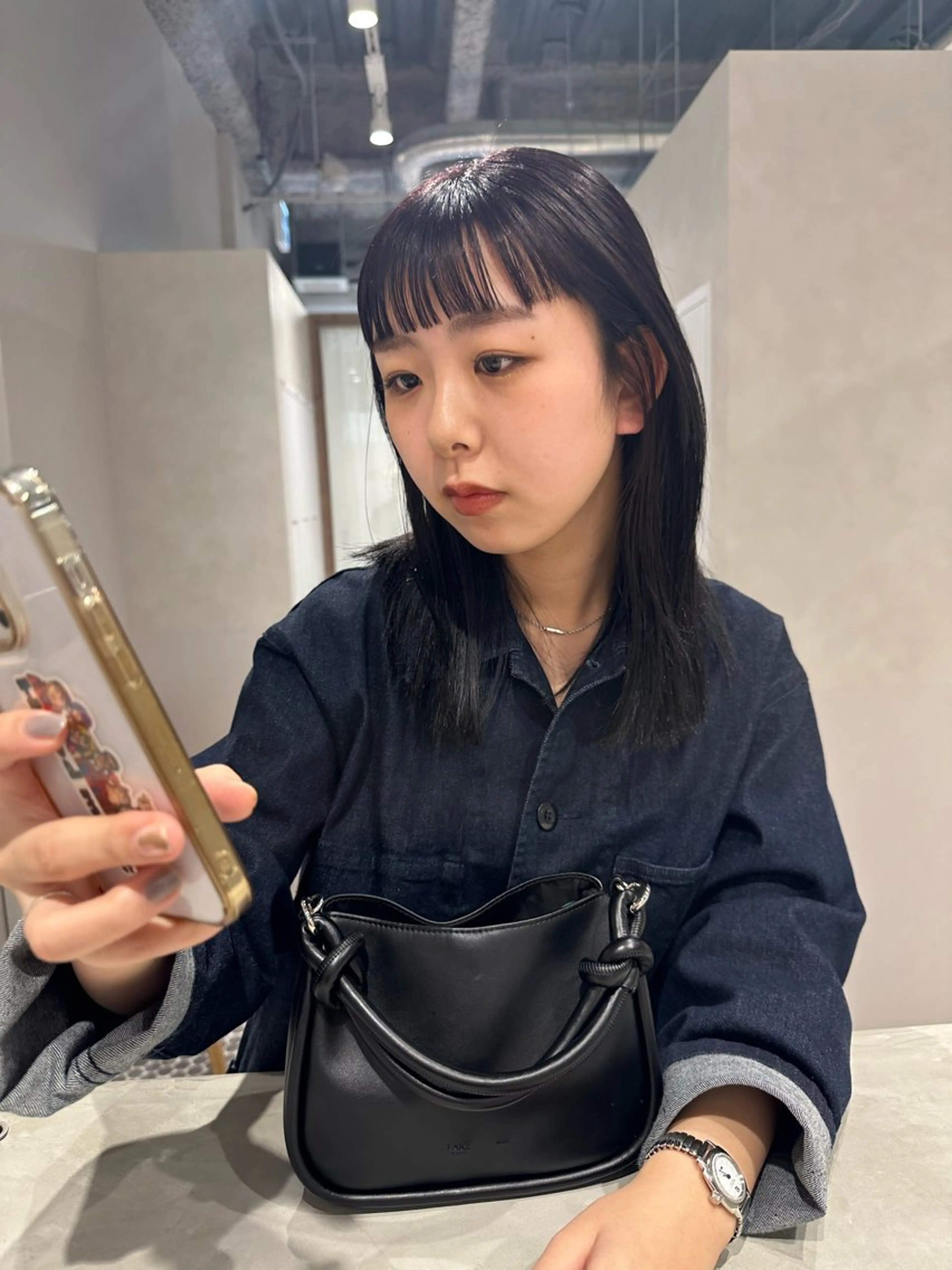 ショート カラー ディープラベンダー ラベンダーカラー カット ヘアカラー トリートメント 鈴木直之/ハイトーン /ボブ/美髪矯正のヘアスタイル