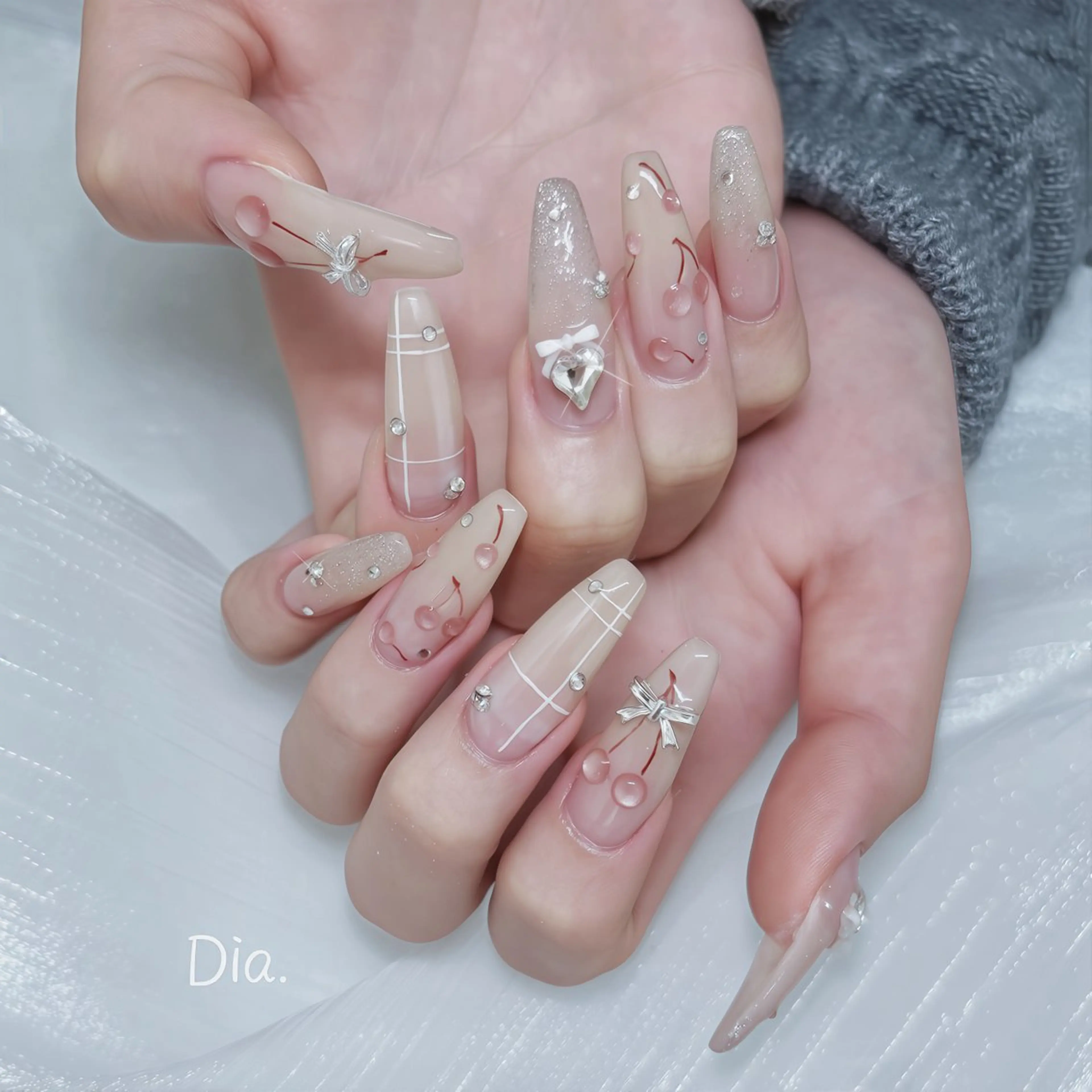 ネイル ハンドネイル nail salon Dia.所属・minori 💎Dia.のネイルデザイン