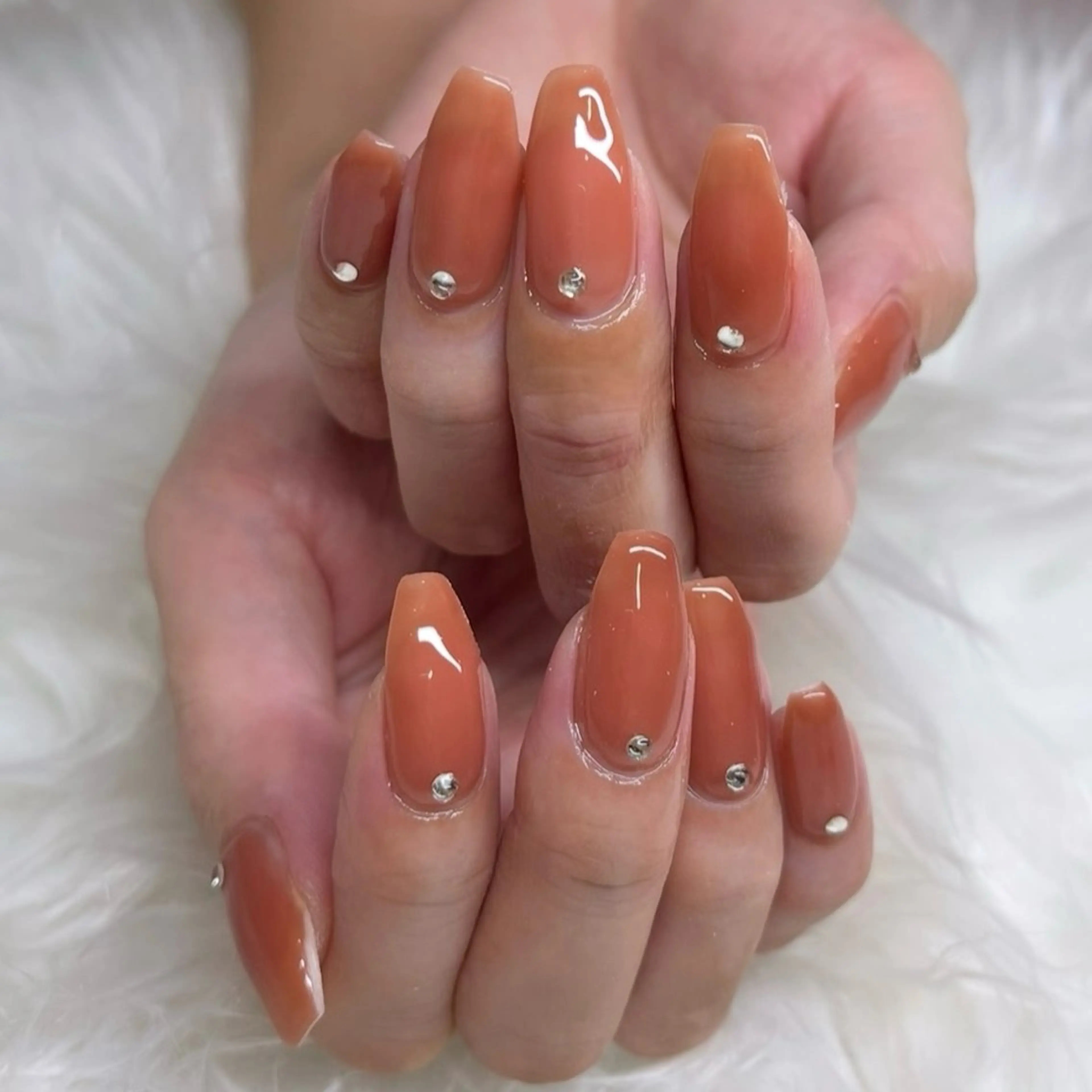 ネイル ラメ(グリッター) ラメグラデーション マグネットネイル ワンカラーネイル ワンホンネイル ハンドネイル 舞 ねいるのネイルデザイン