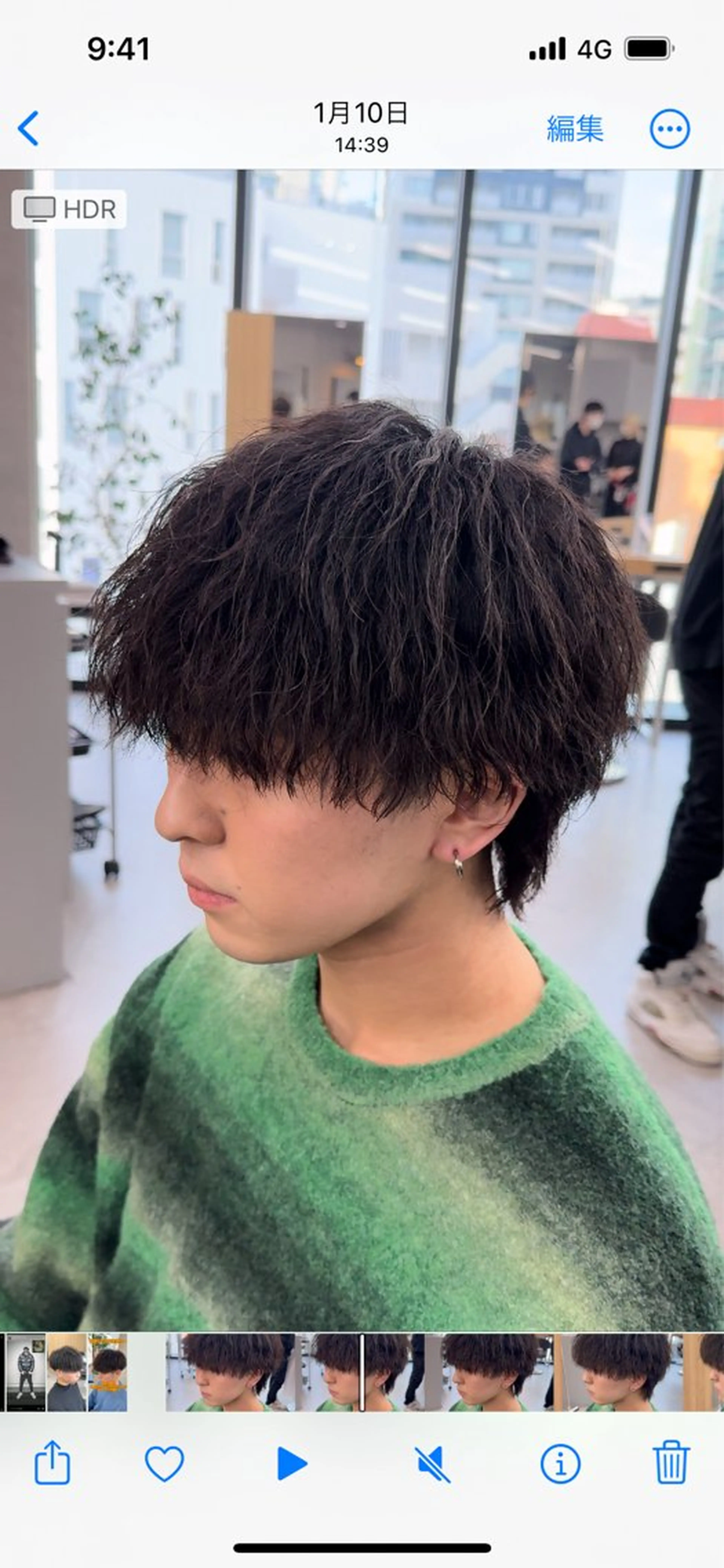 パーマ メンズ カット パーマ トリートメント ヘッドスパ ヘアセット 🔥メンズカット＋ パーマの達人🔥のヘアスタイル