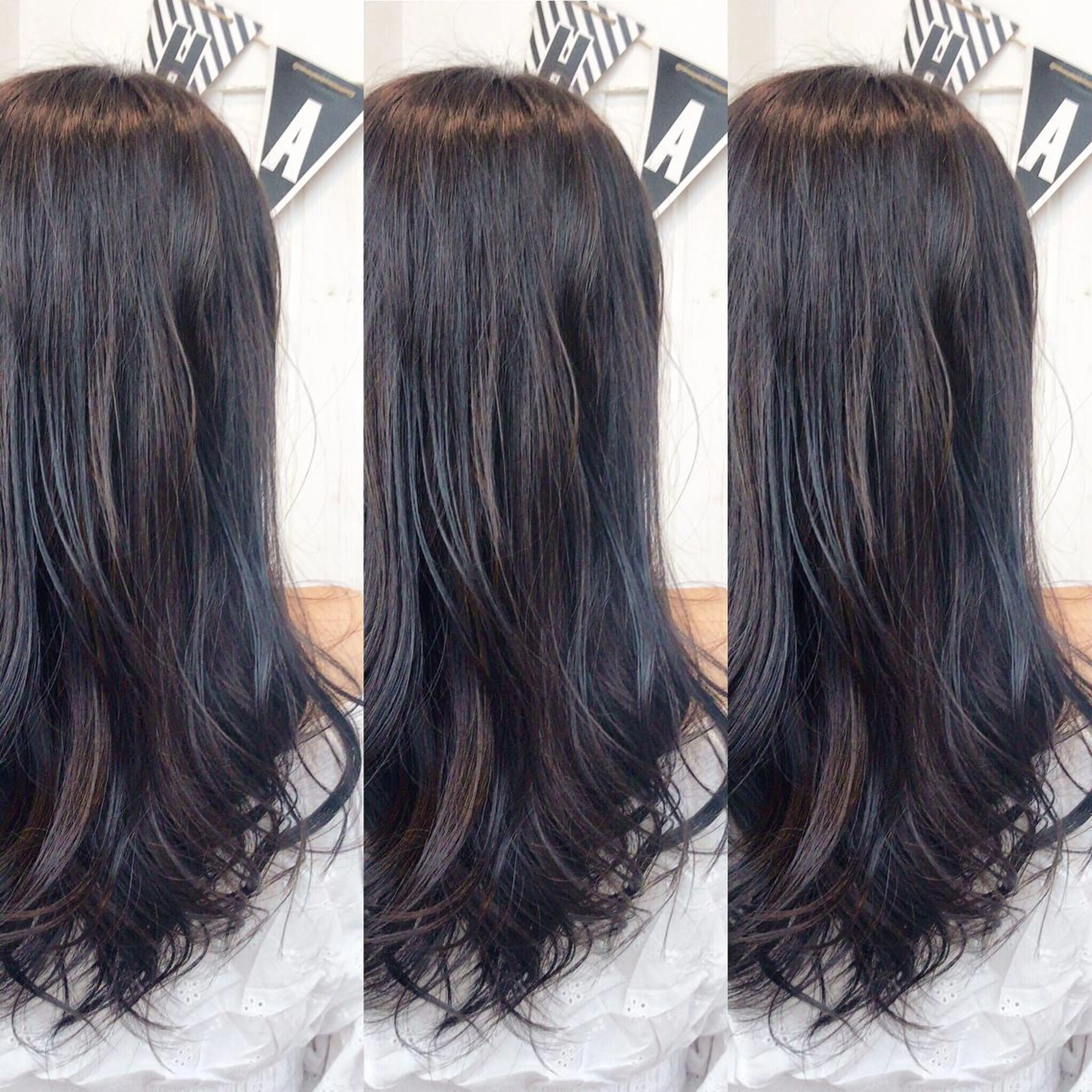 セミロング カラー アッシュ ラベンダーカラー ラベンダーアッシュ 髪質改善×大人可愛い 艶髪🫧ダイトのヘアスタイル