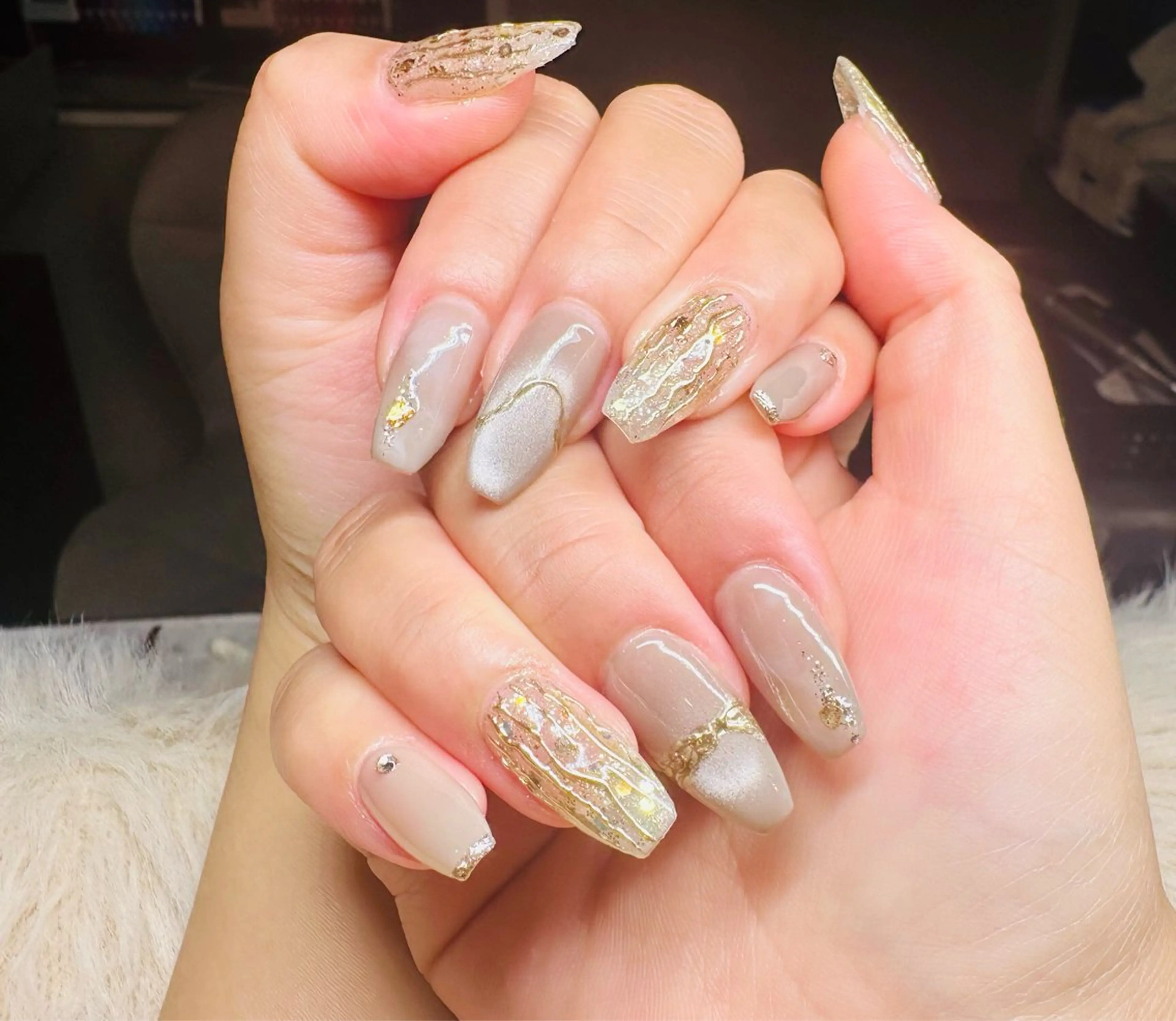 セミロング ハンドネイル 高橋みい 【Jrネイリスト】のネイルデザイン