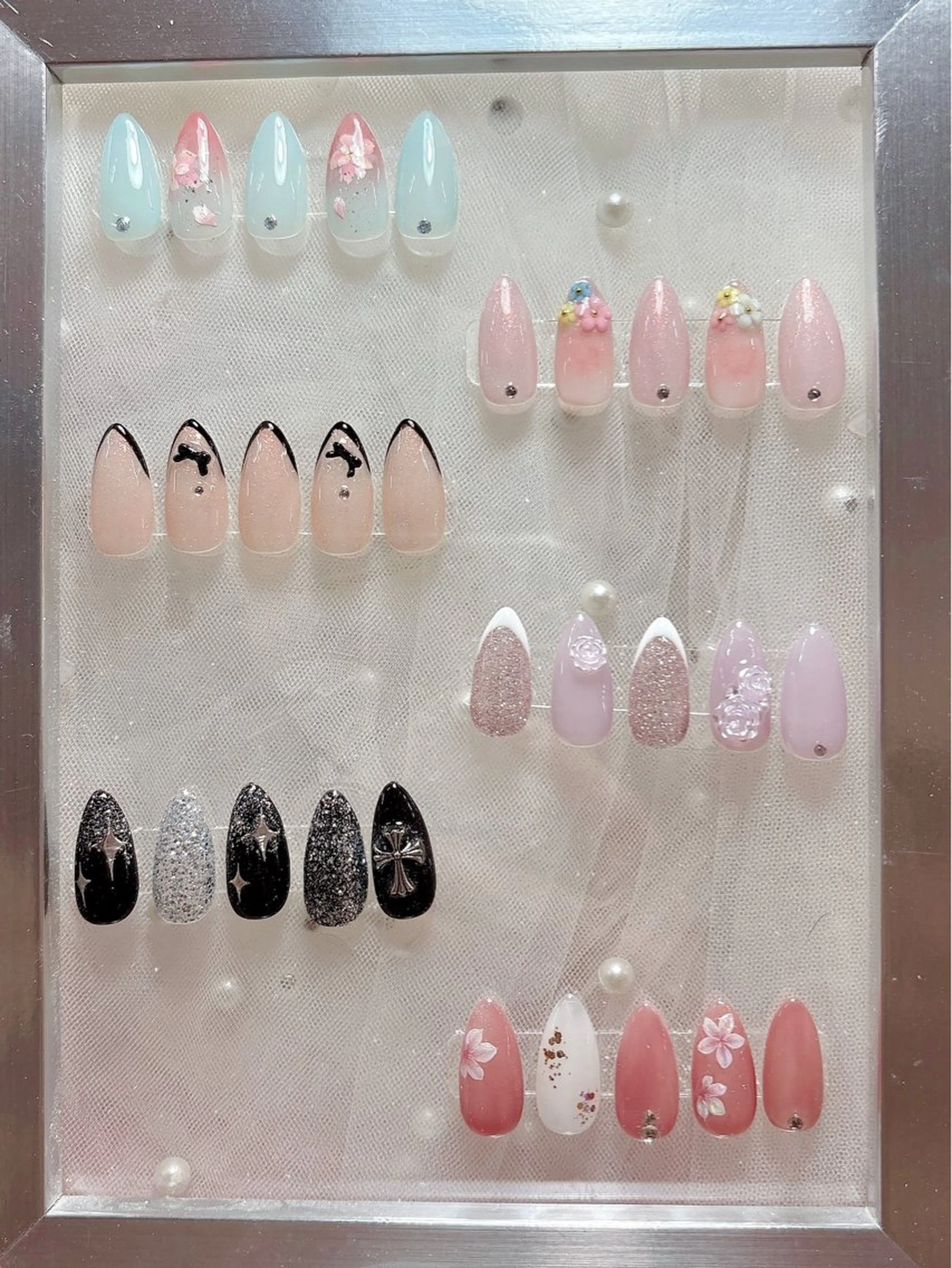 ✨ 4月定額ネイル🌟カラー変更可🌟フィルイン✨初回ソフトジェルオフ込みの写真