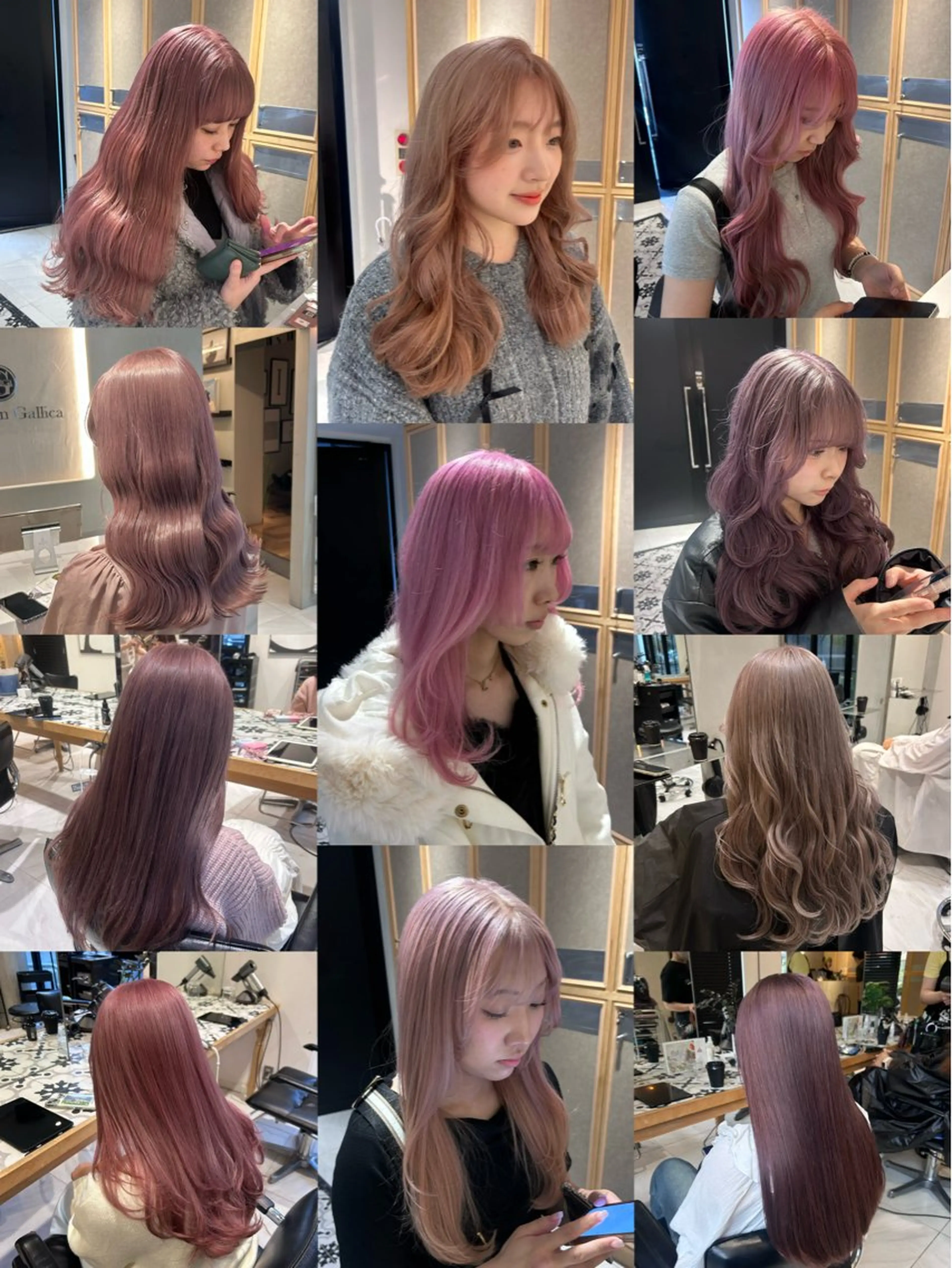 カラー ハイトーンカラー ピンクカラー ヘアカラー トリートメント ヘッドスパ ヘアセット miko🪽地毛風/ ハイトーン/レイヤーのヘアスタイル