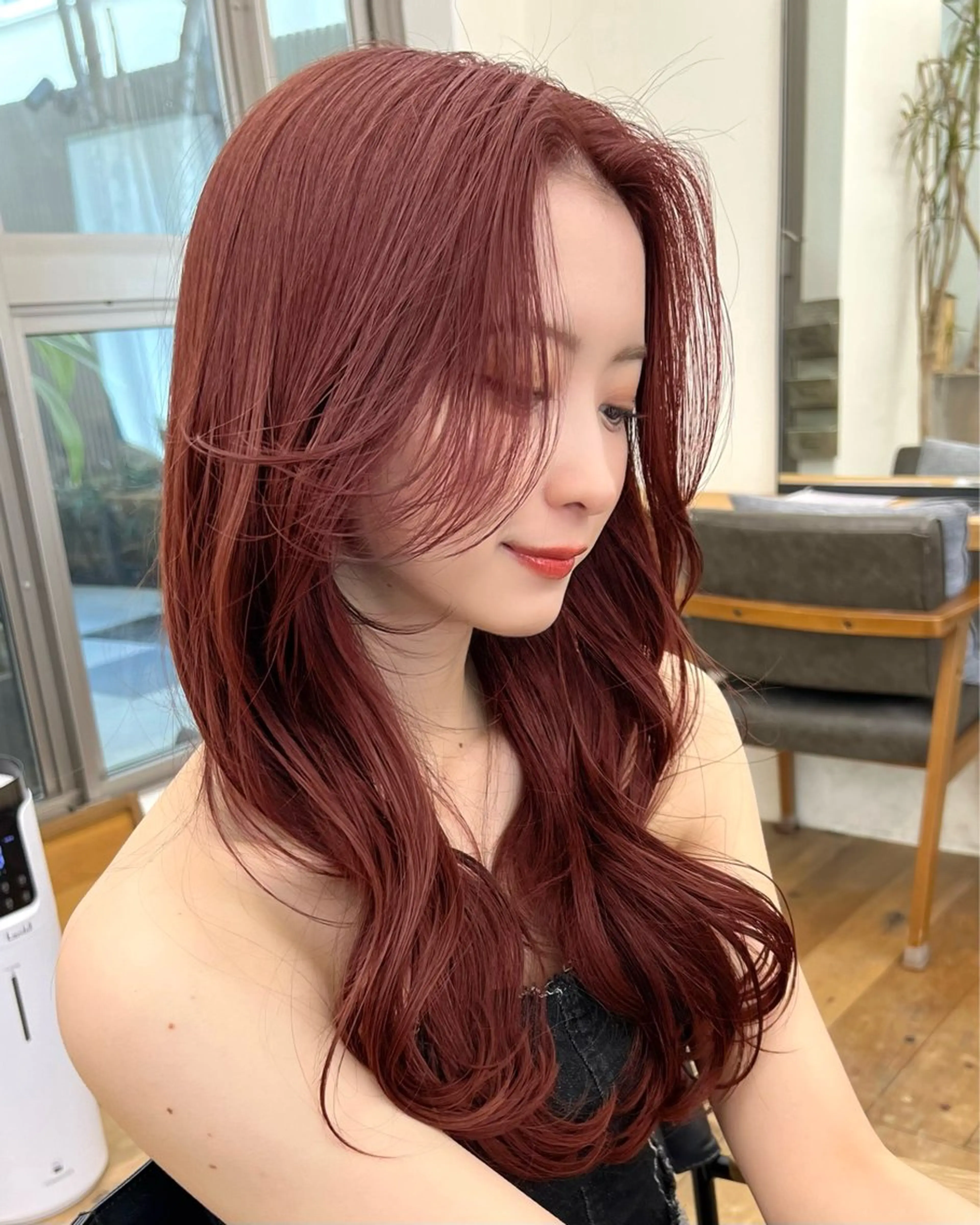 ロング カラー カット ヘアカラー トリートメント belle 表参道 terrace所属・抜きっぱなしブロンド /ハイトーン/カナタのヘアスタイル