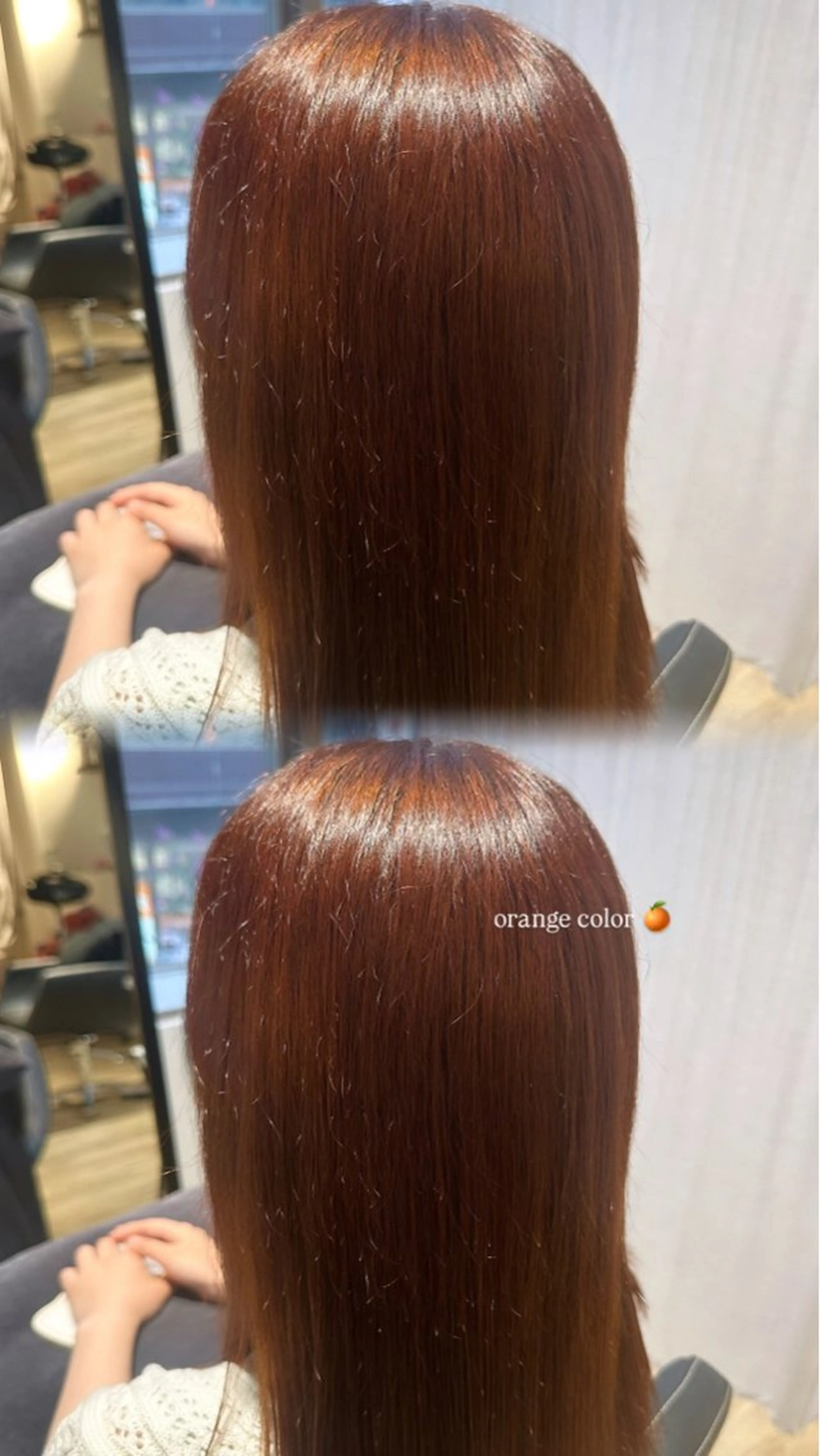 カラー オレンジ KaRin 🌺のヘアスタイル