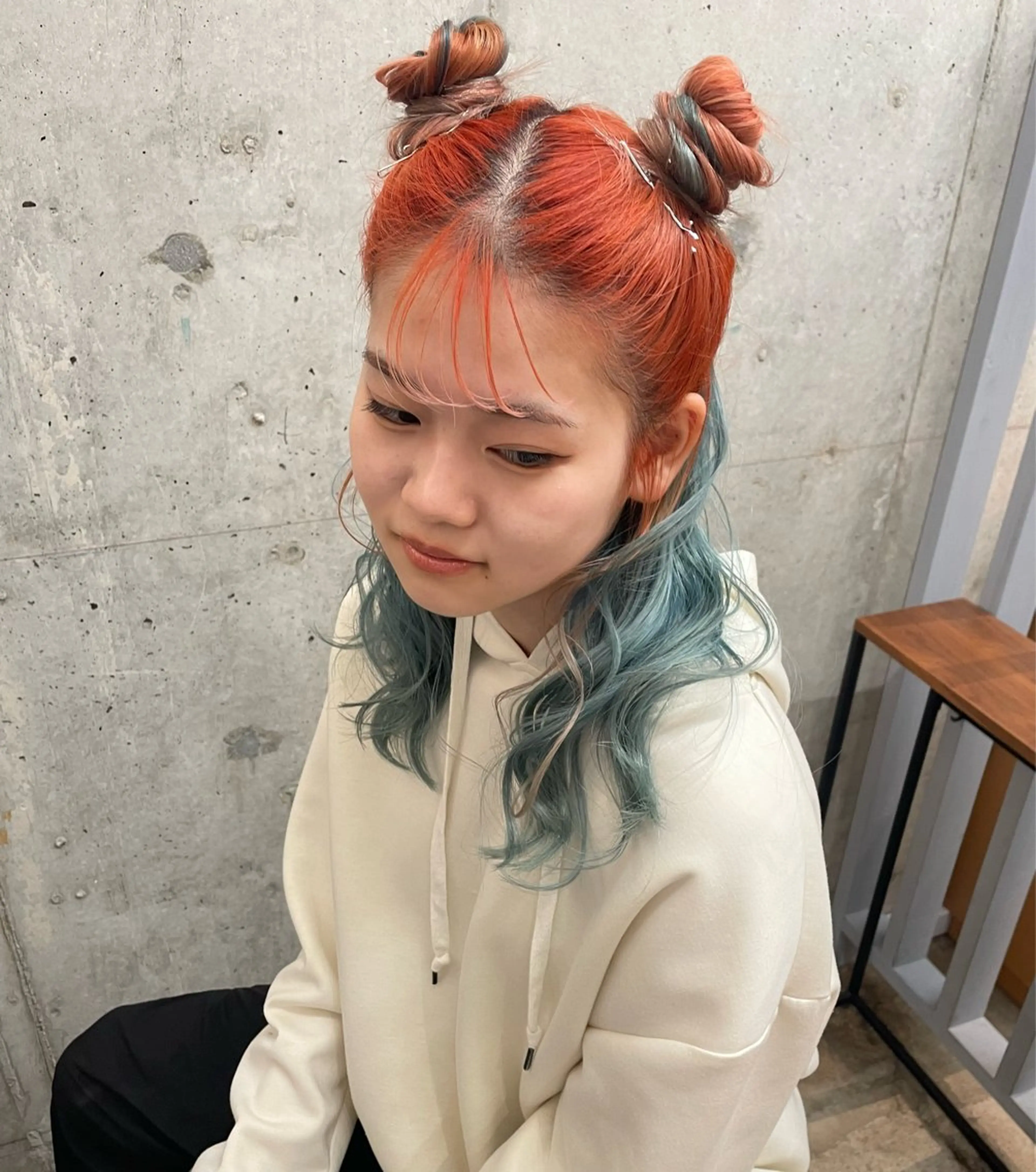 セミロング ヘアセット RAWR　Hair Brio所属・髪質改善/ブリーチ /ユウキ🫧🌸のヘアスタイル