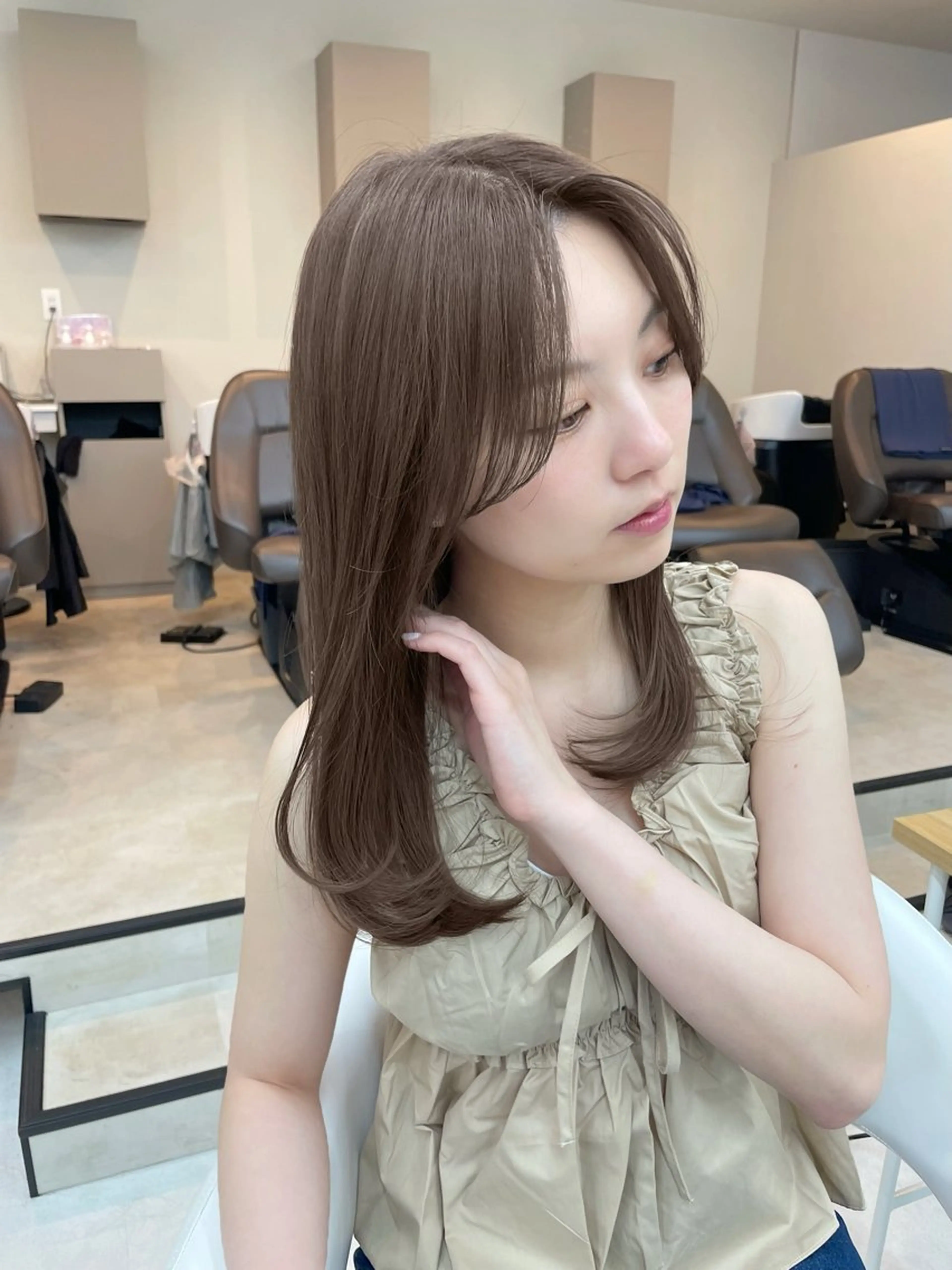 セミロング ボブ/レイヤー /sora🌙✨️のヘアスタイル