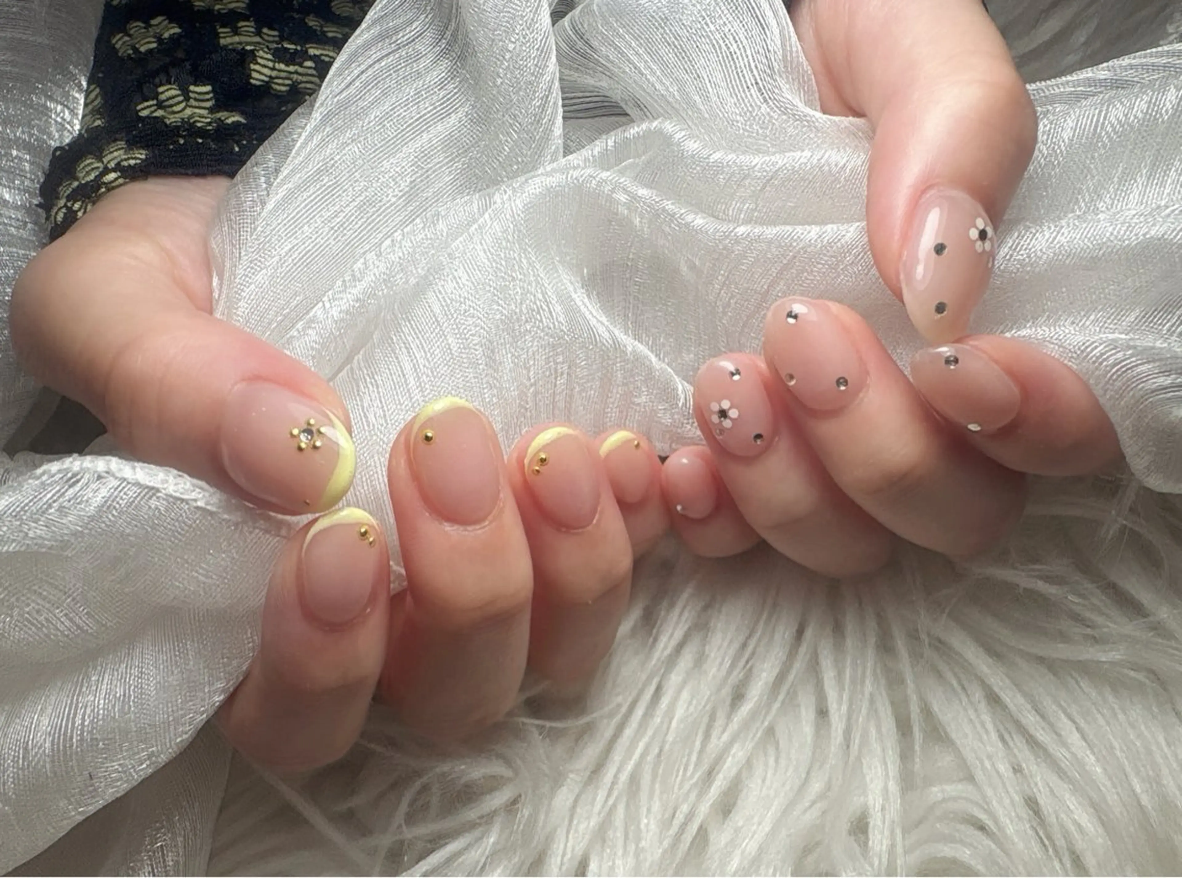 ネイル 春ネイル ハンドネイル Fukuda シュウのネイルデザイン