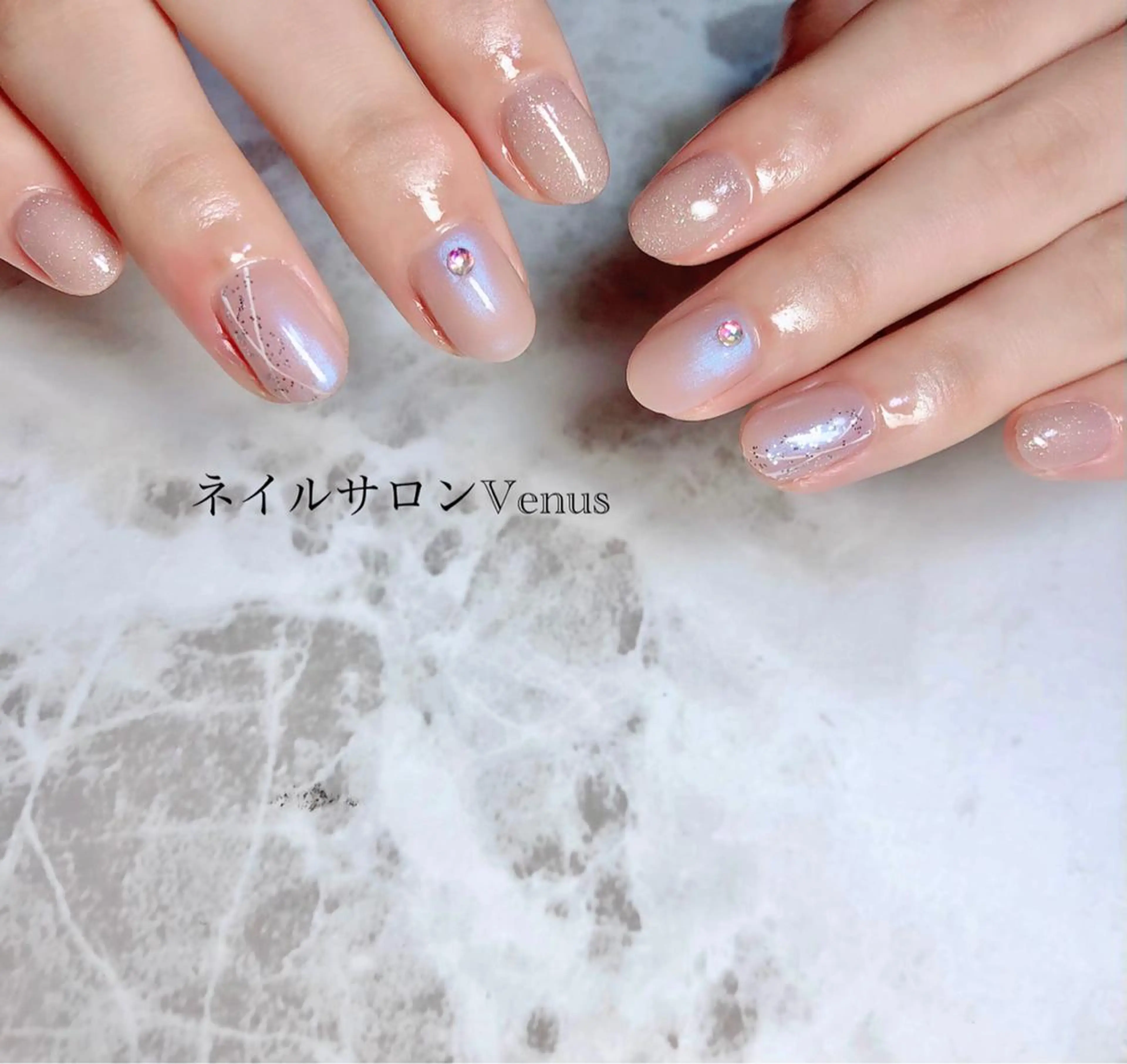 ネイル シンプルネイル ハンドネイル Nail salon Venusのネイルデザイン