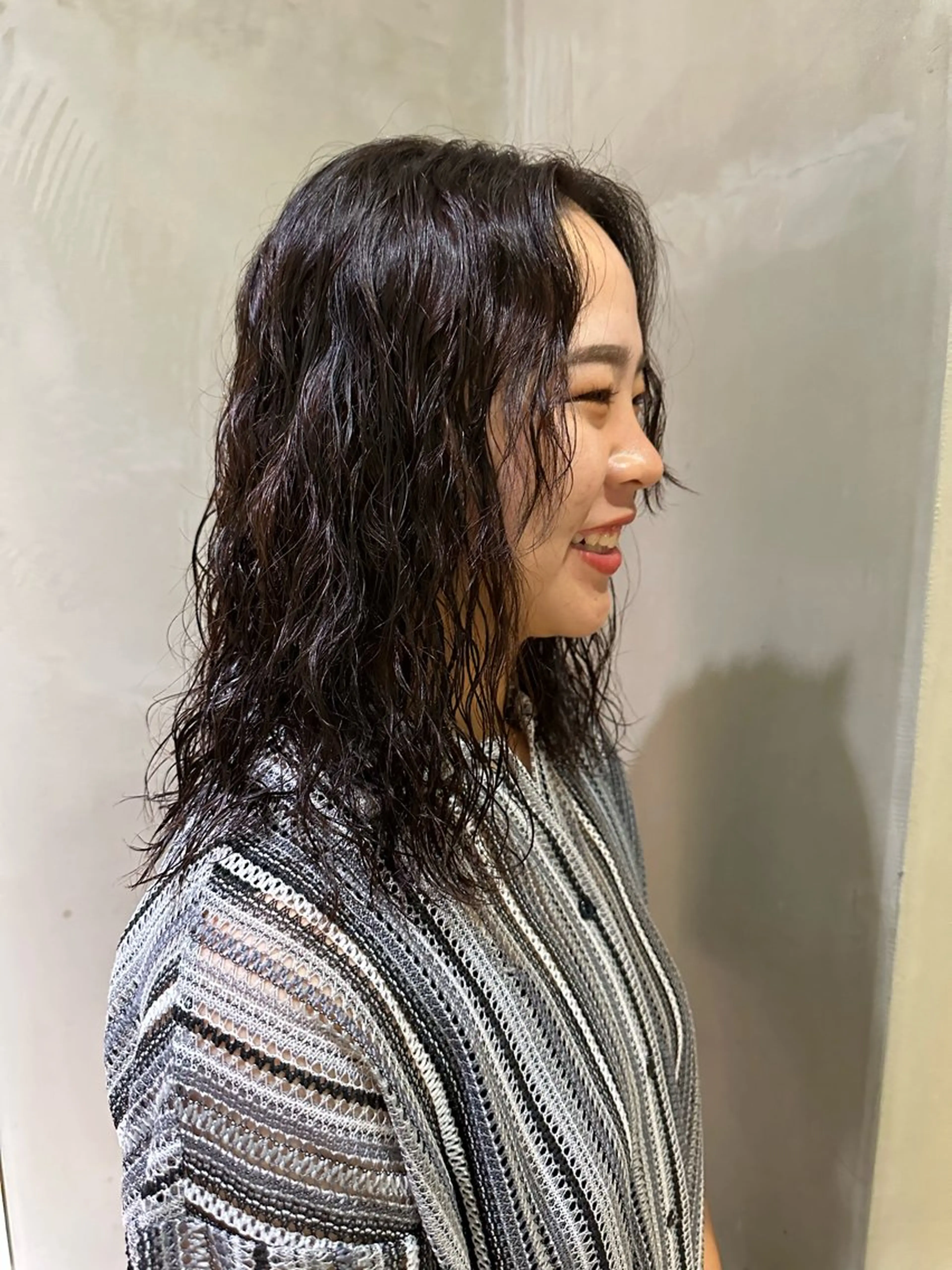 ミディアム Nikiita リコのヘアスタイル