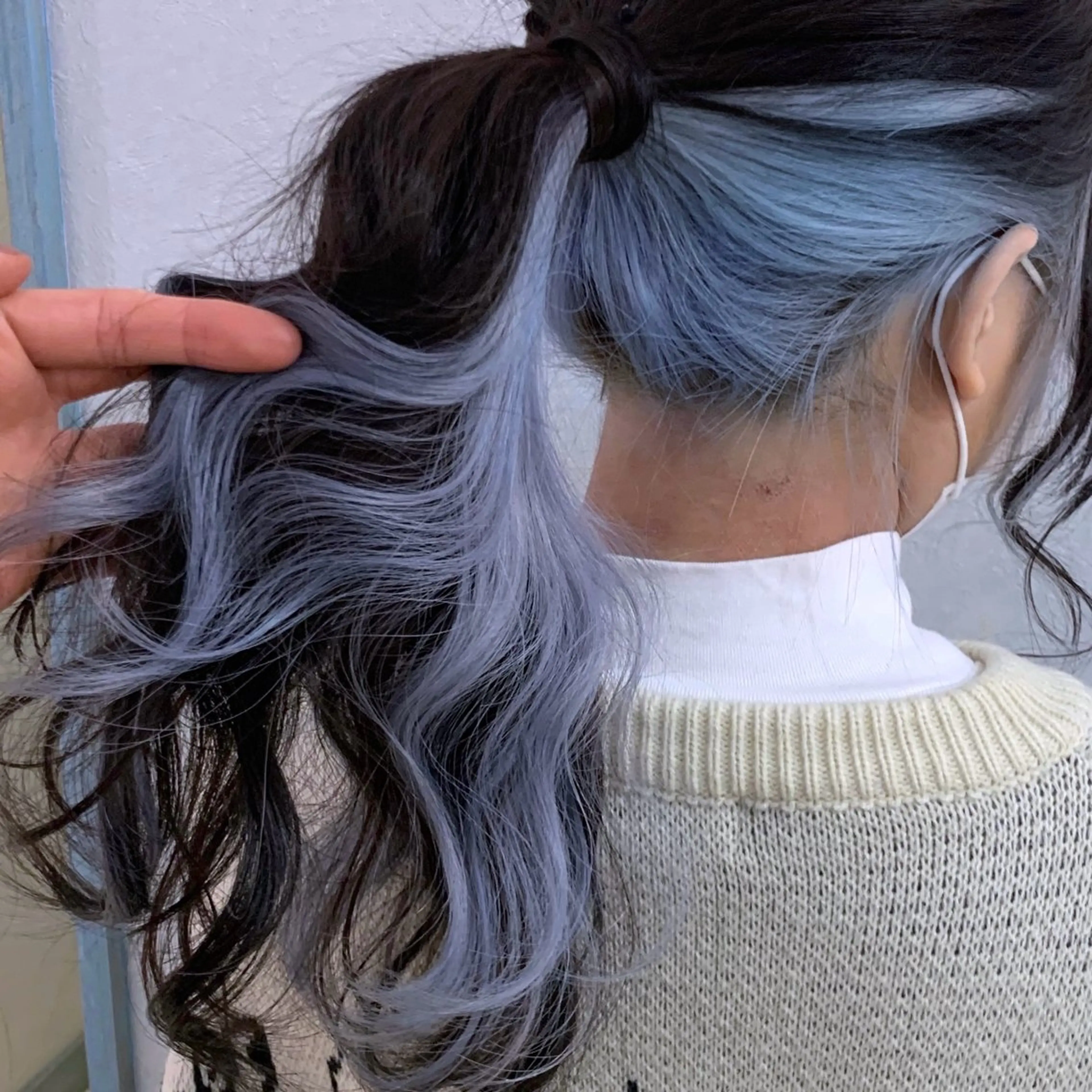 カラー ブリーチ ブルーカラー ヘアカラー トリートメント 💎似合わせカラー 💎石濱俊介のヘアスタイル