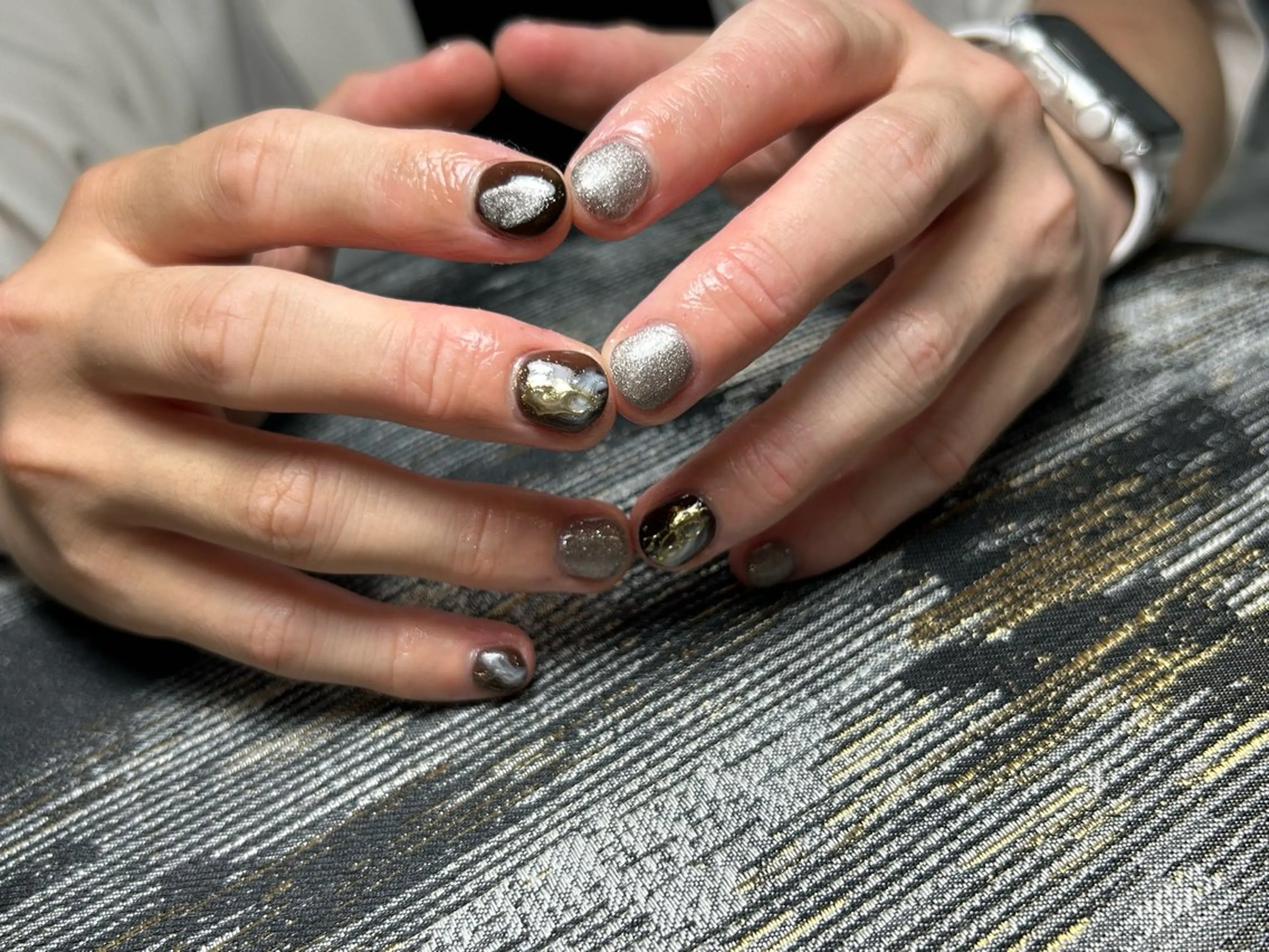 ショート ハンドネイル nail Restart所属・Restart YURIのネイルデザイン