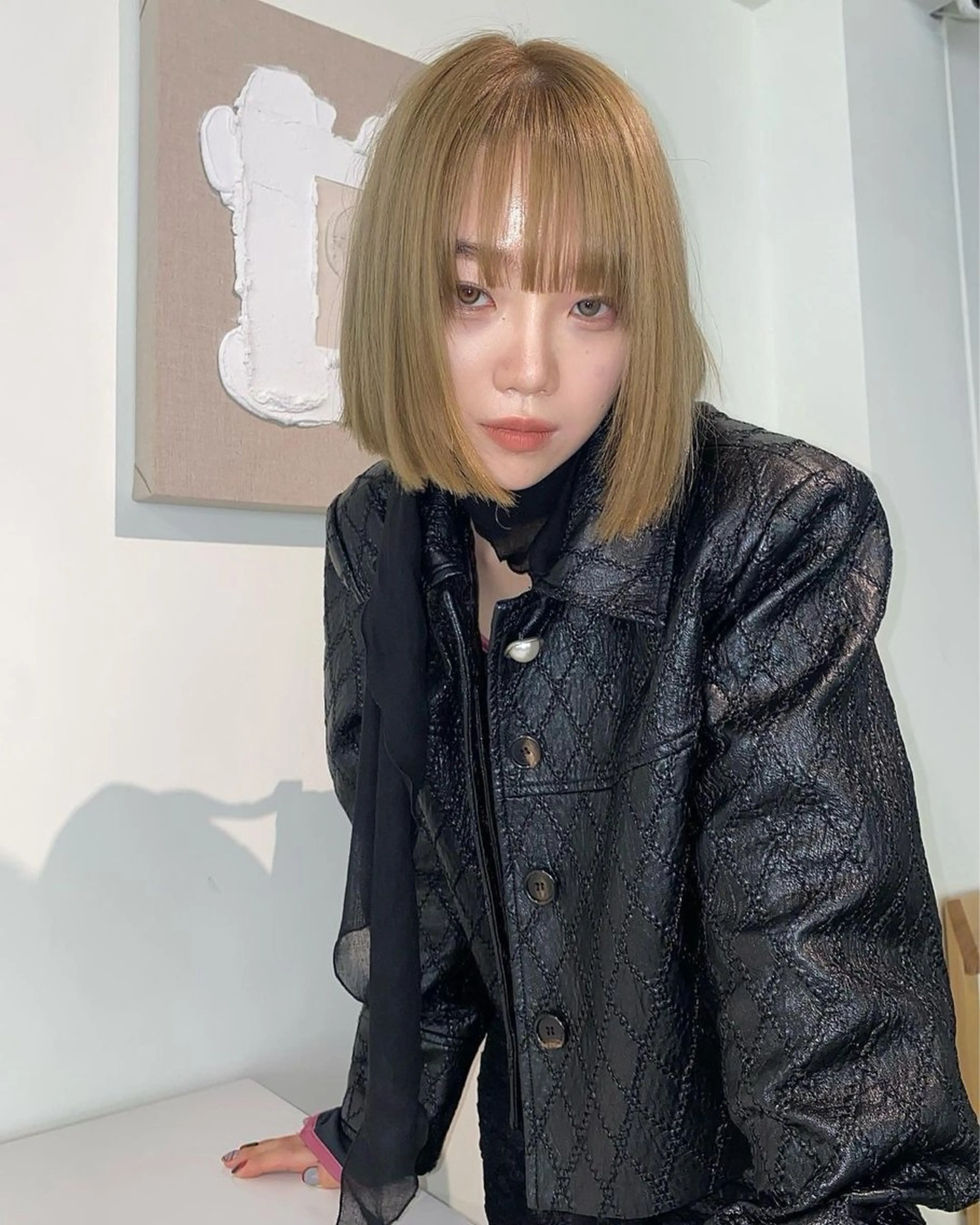 ショート ボブ.顔周りカット カット/ユキカのヘアスタイル