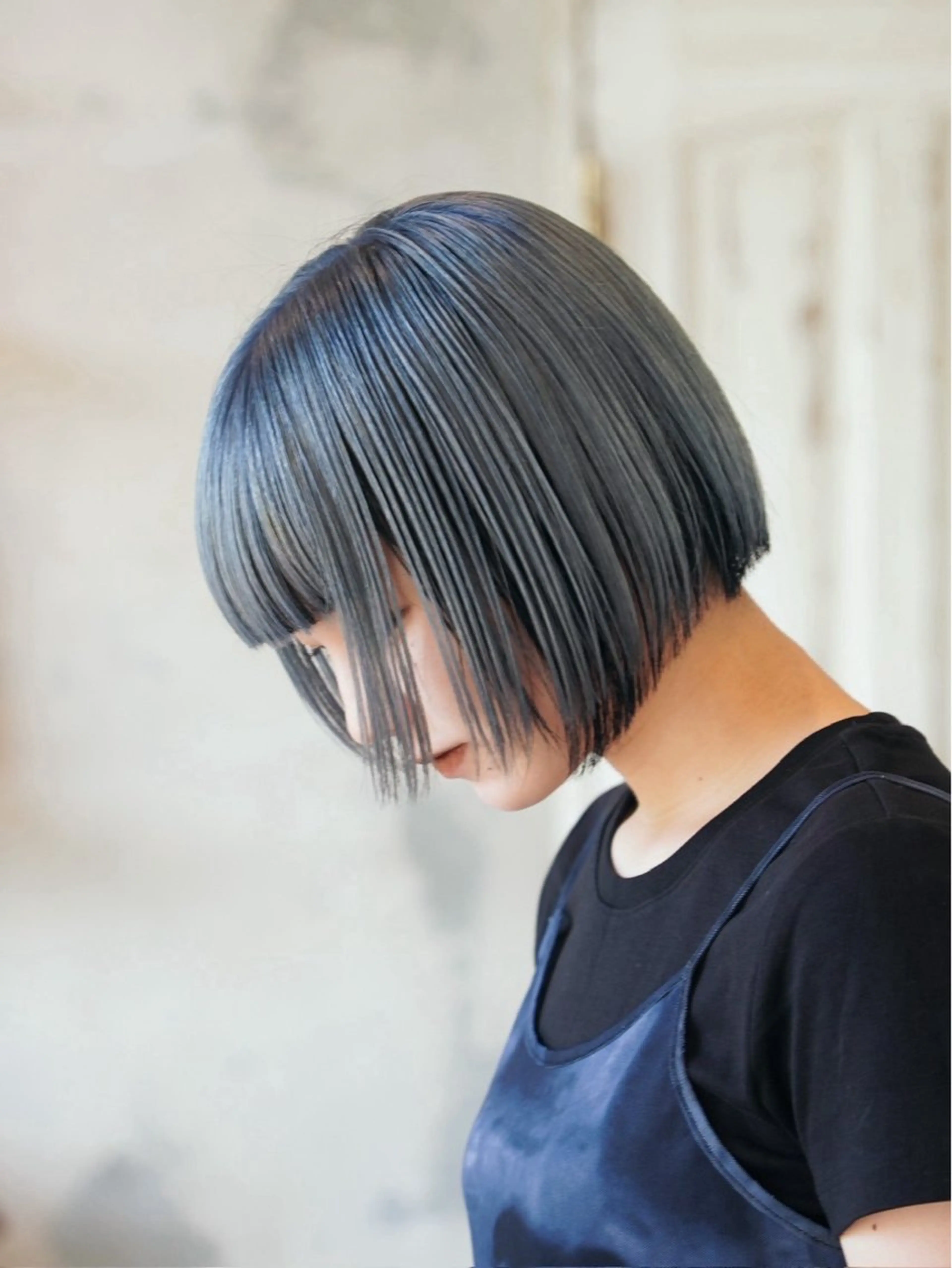 ミディアム カラー モトムラ アミのヘアスタイル