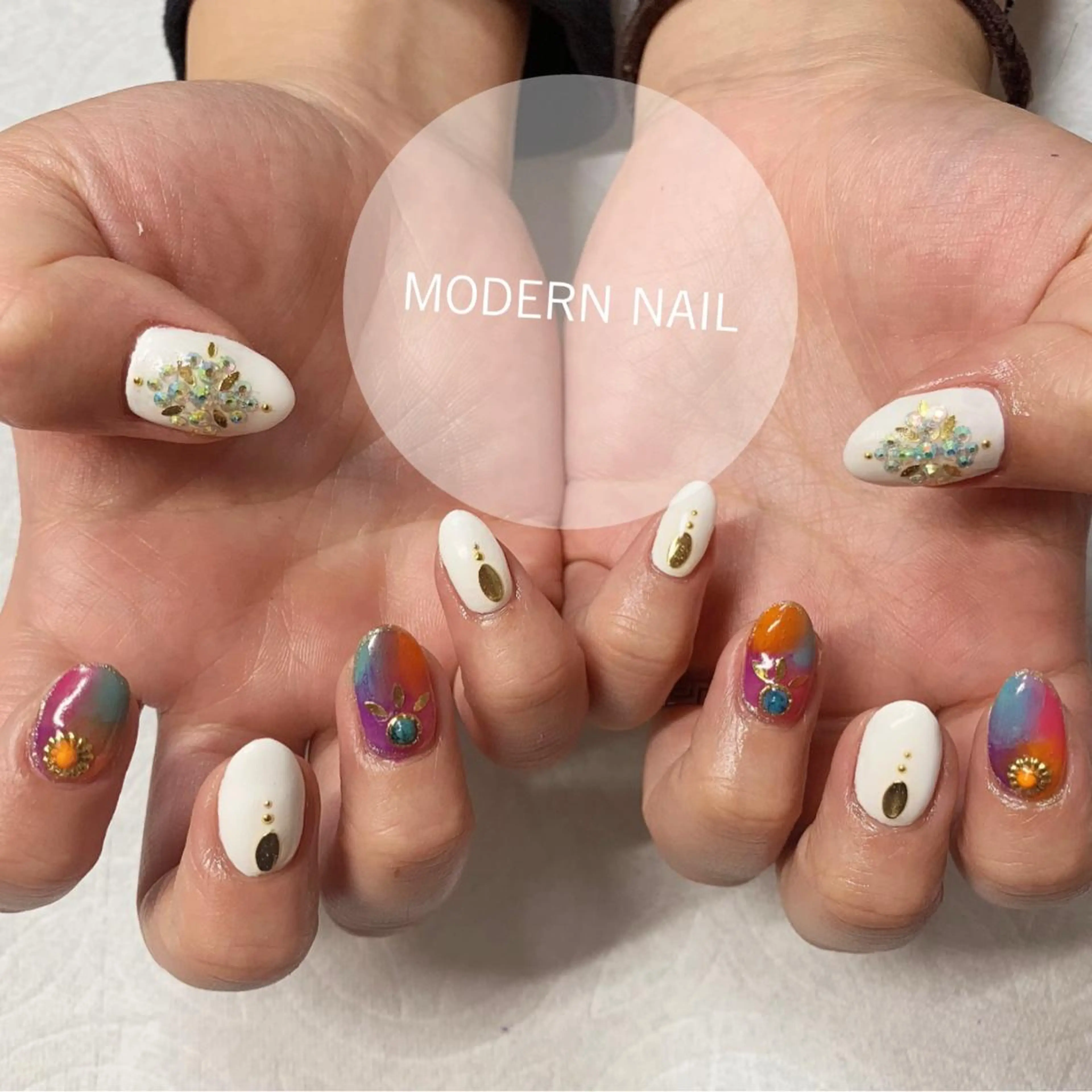 ネイル 小川 玲奈のネイルデザイン