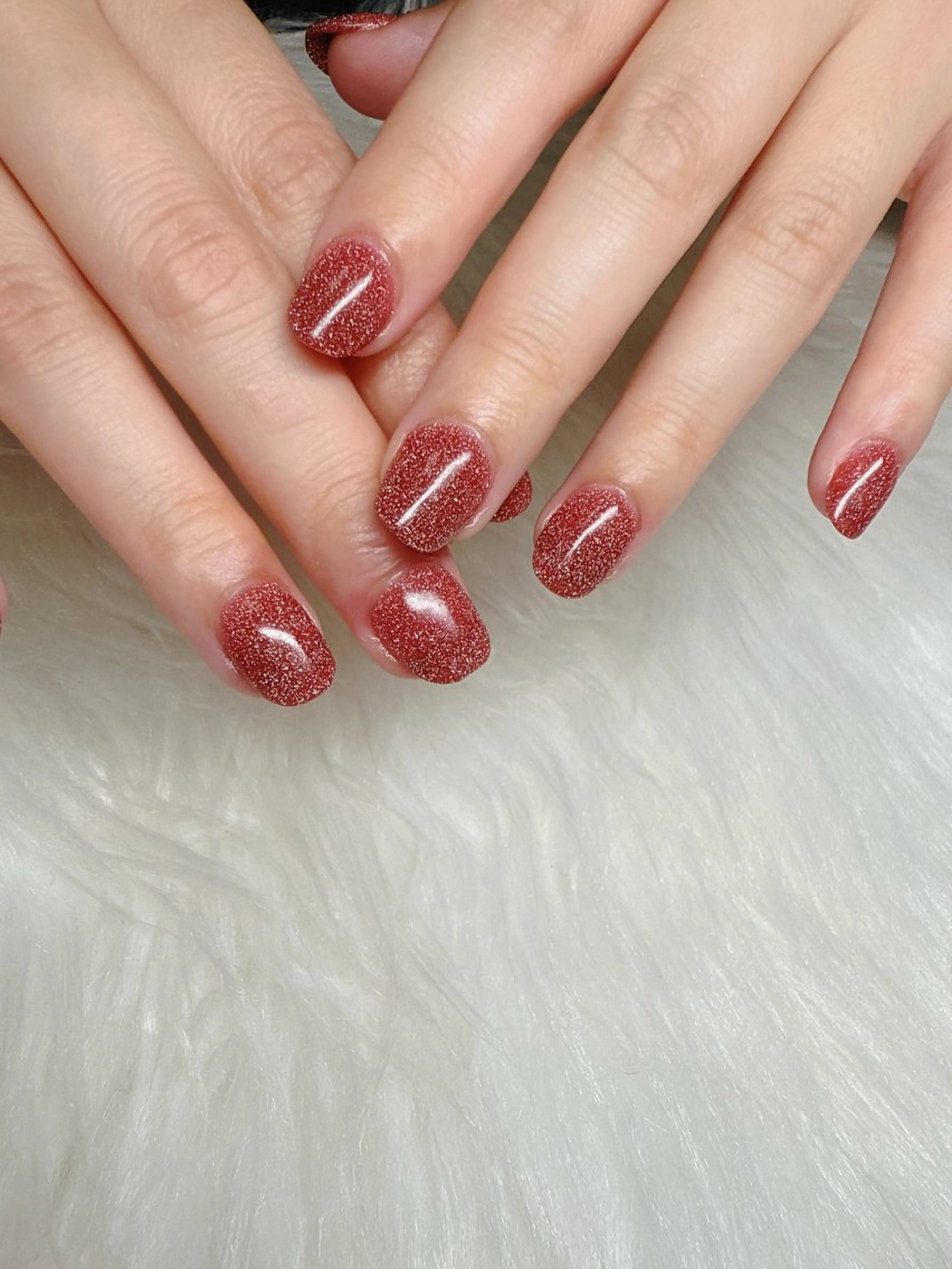 ネイル 長さ出し ジェルネイル ワンカラーネイル スカルプネイル ネイルチップ ハンドネイル Beauty salon 100＋大鳥居店所属・100＋大鳥居店 MIKAのネイルデザイン