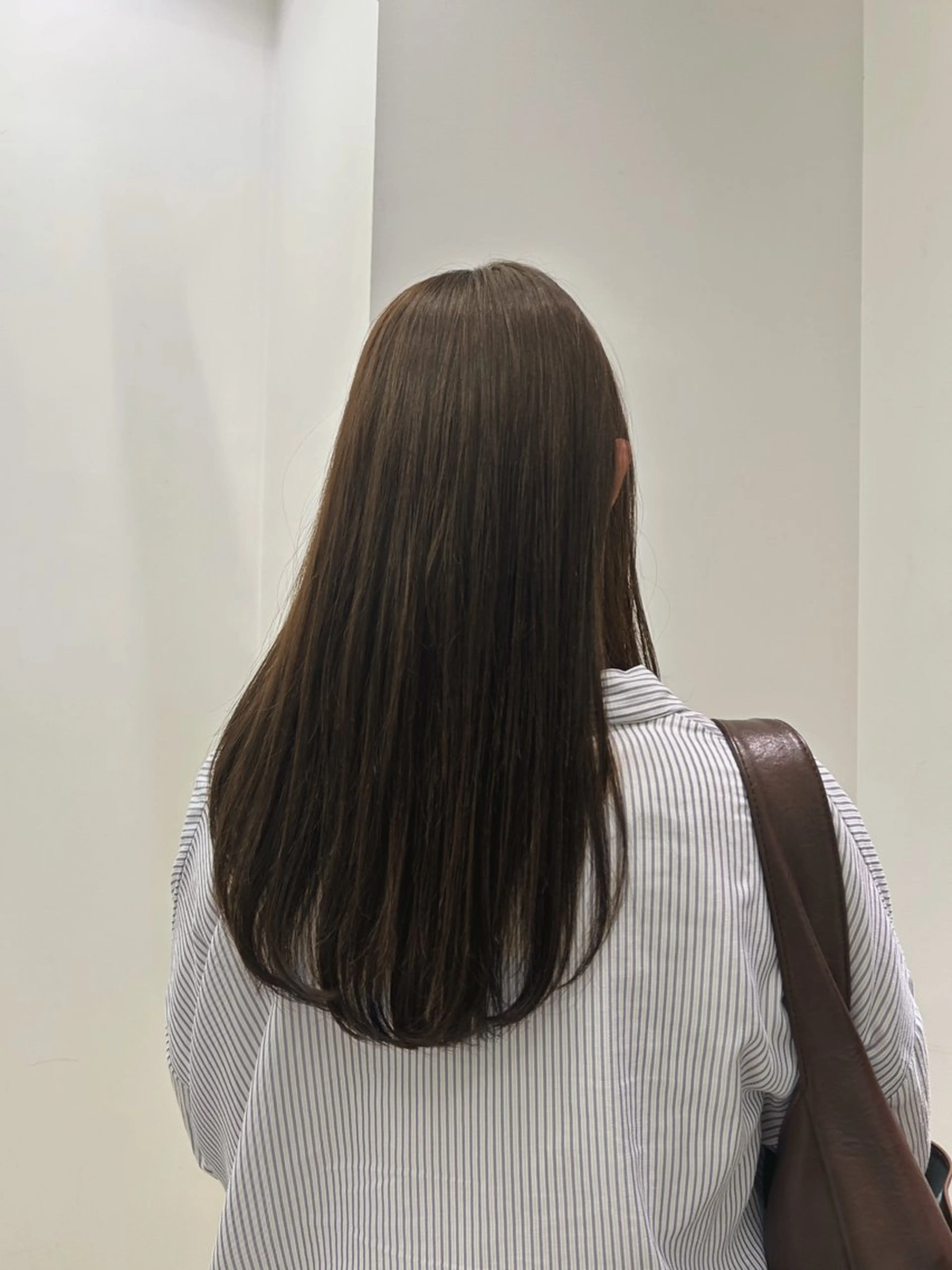 カラー ブラウンカラー マロンブラウン 伊沢 美憂 ⌇﻿渋谷アシスタントのヘアスタイル