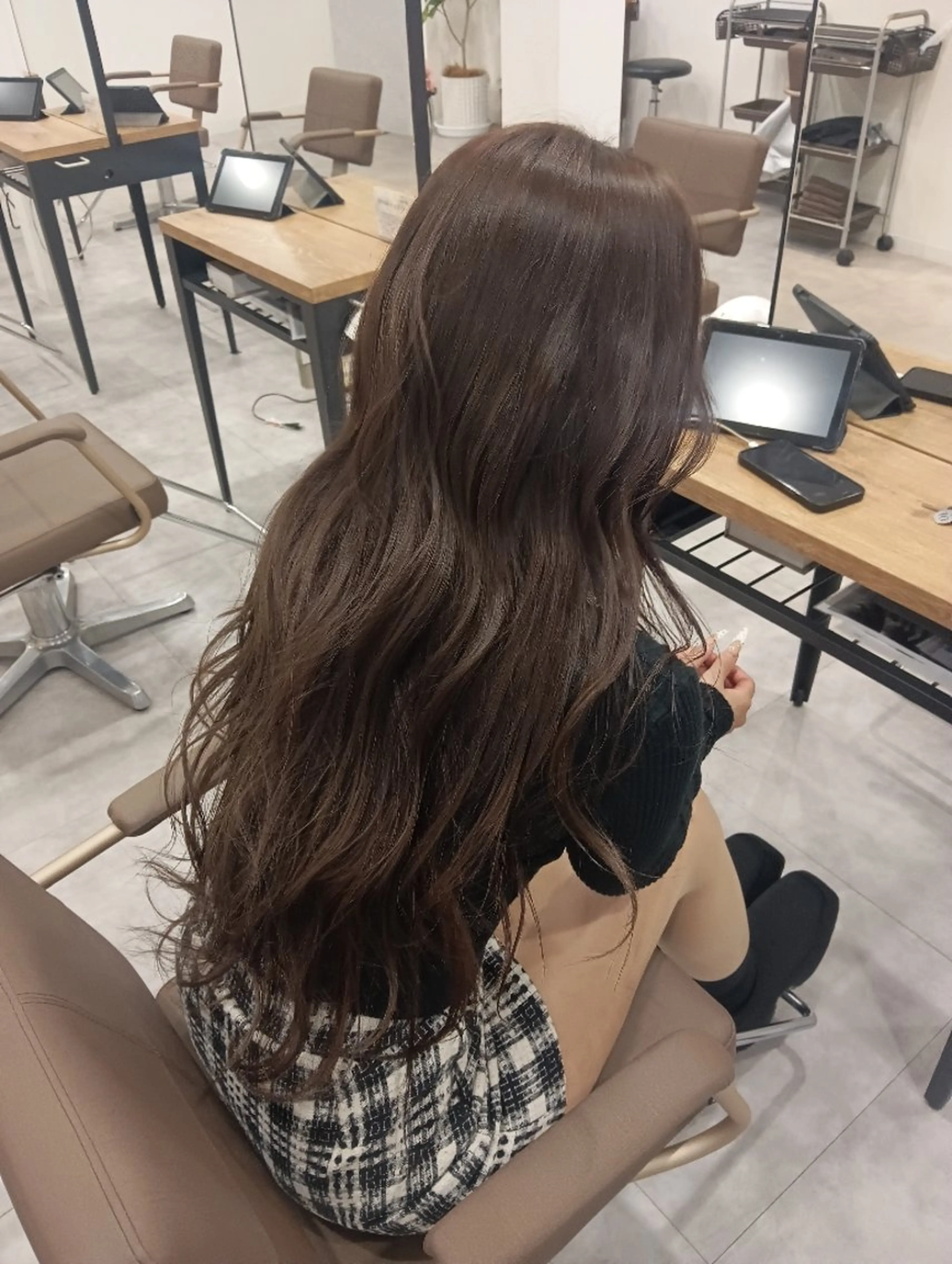 ワンカラー🍒+トリートメントの写真