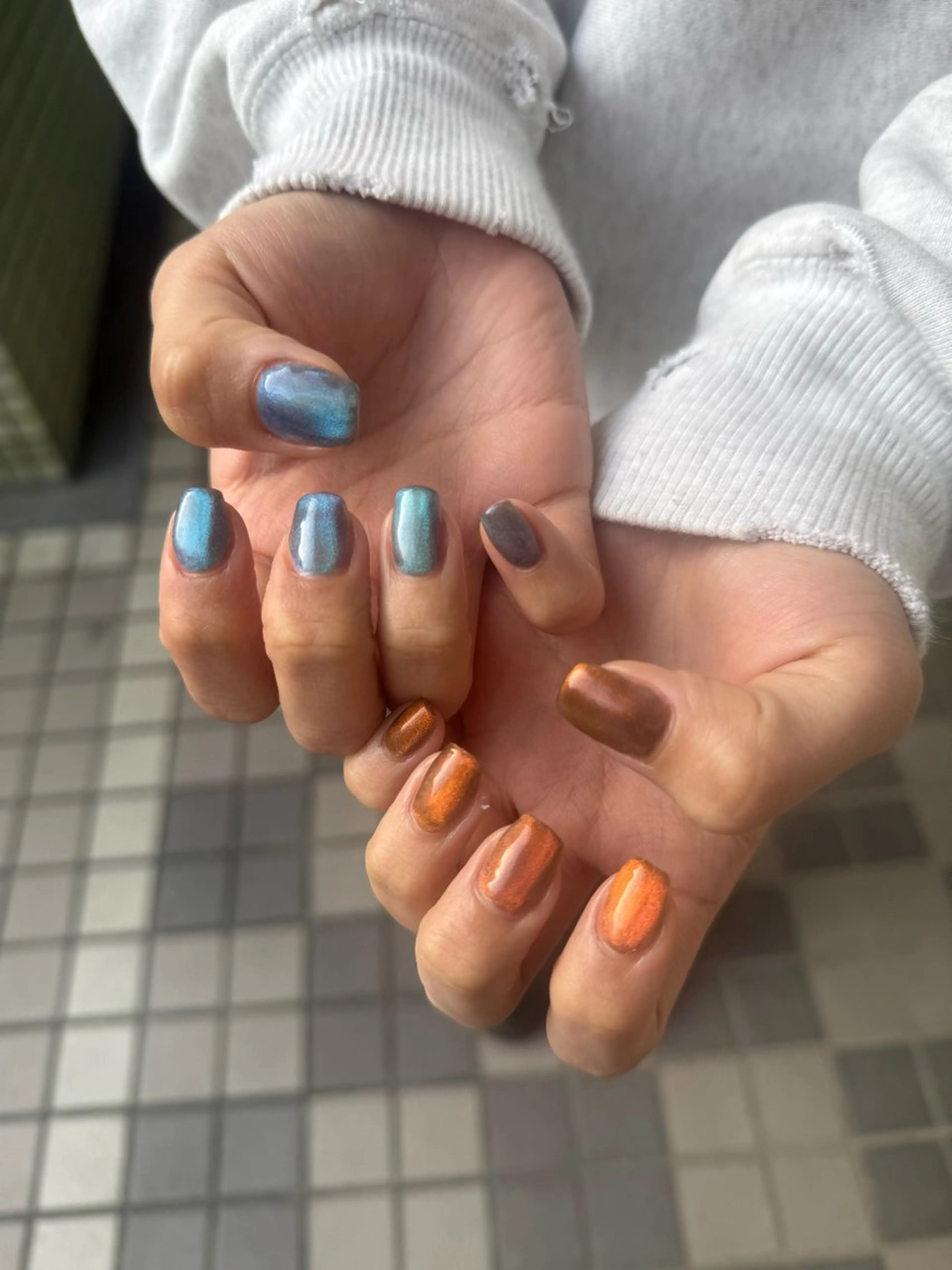 ネイル nail salon menarii所属・mai 🩵のネイルデザイン