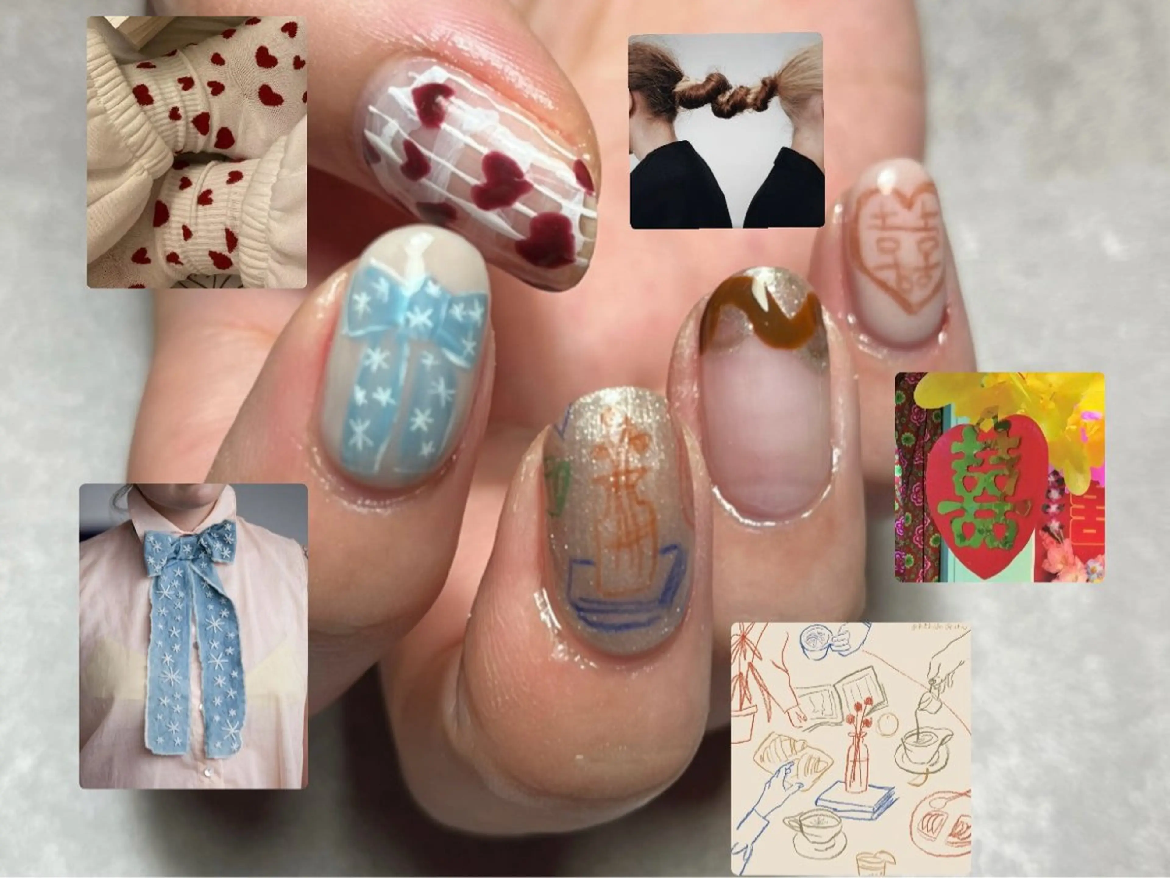 ネイル ハンドネイル アトリエ ○△□のネイルデザイン