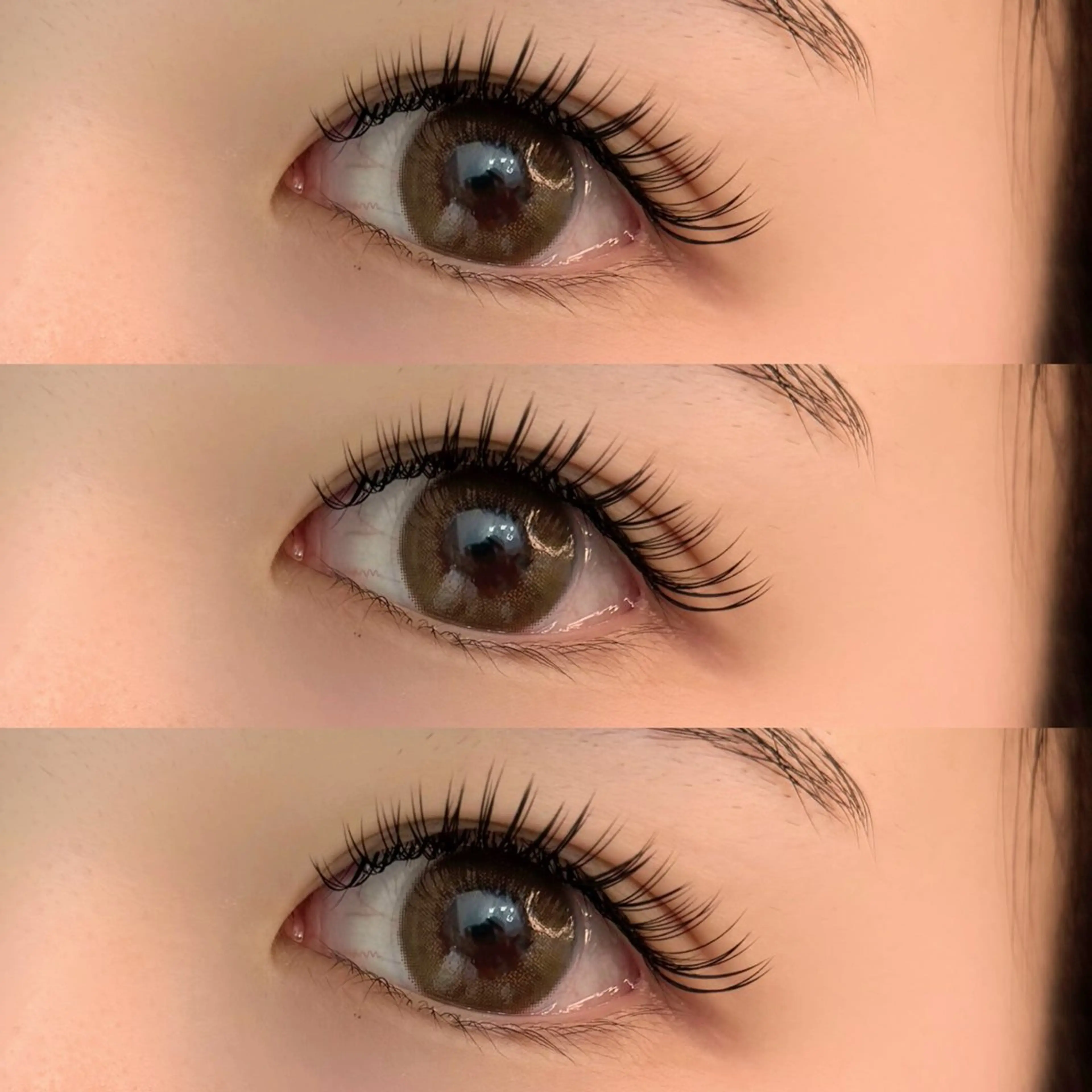 マツエク・マツパ マツエク 【那覇/束感まつ毛】 ｷｬﾒﾙのマツエク・マツパデザイン